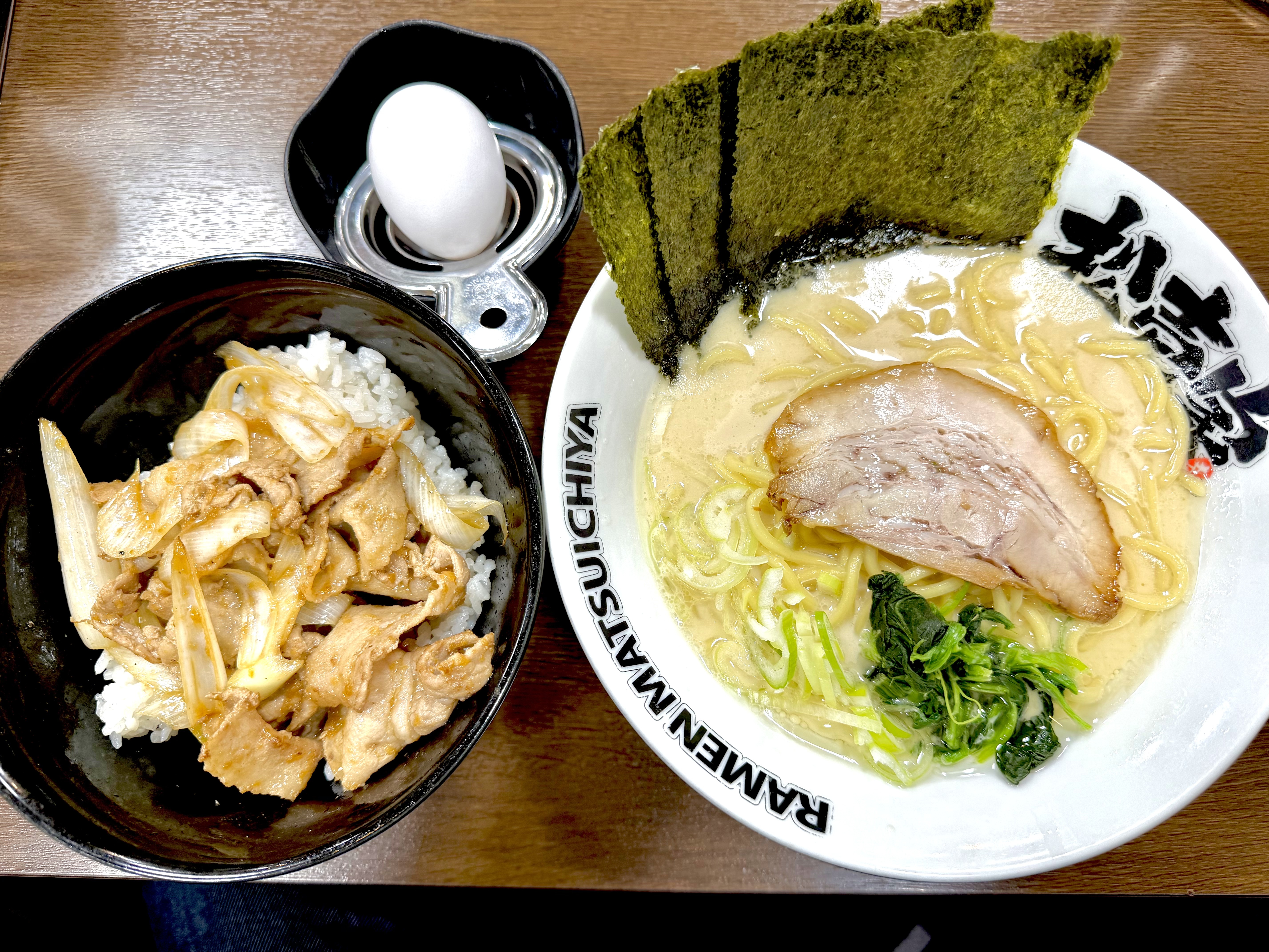 塩豚骨ミニすためしセット