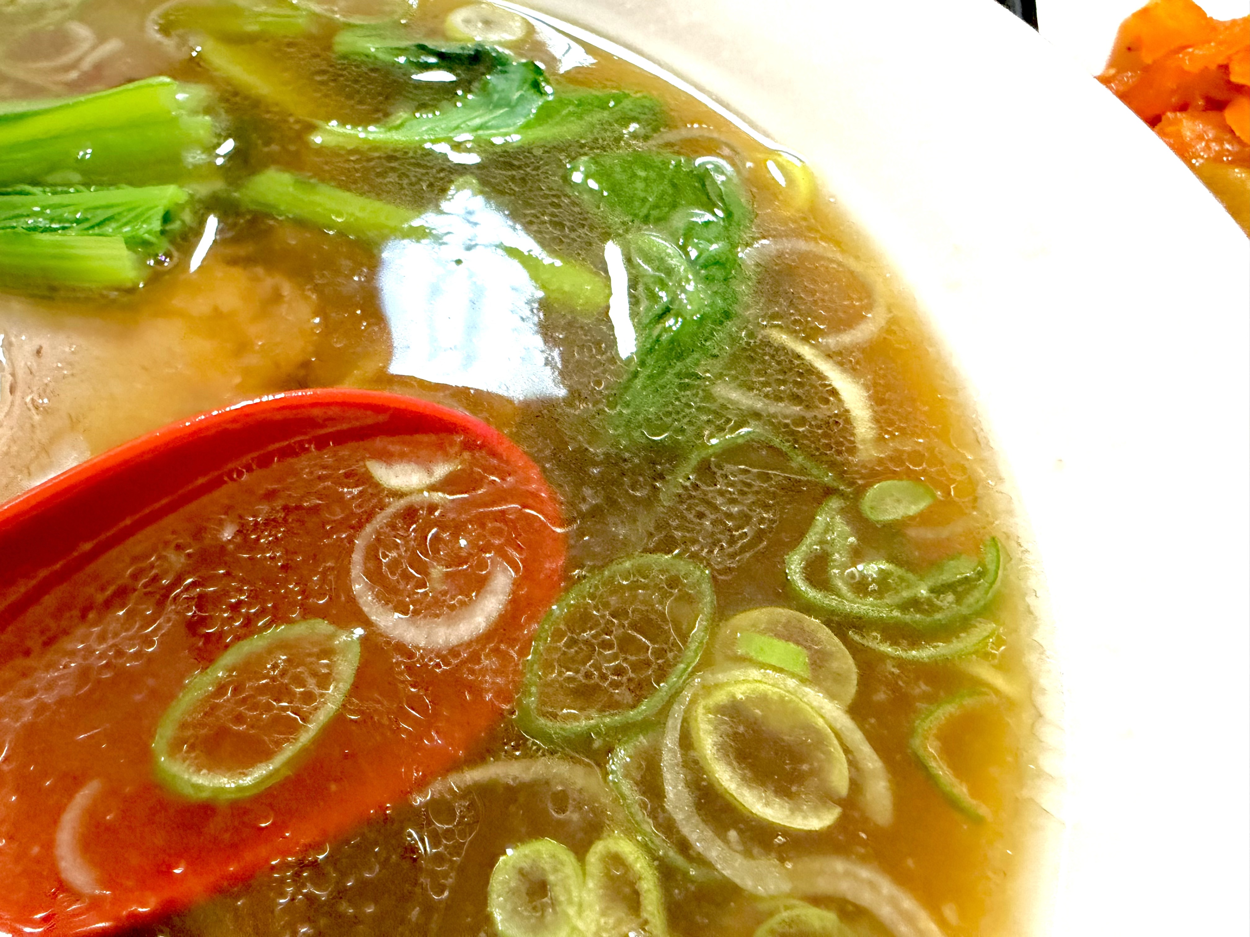 あっさり煮干し味スープ