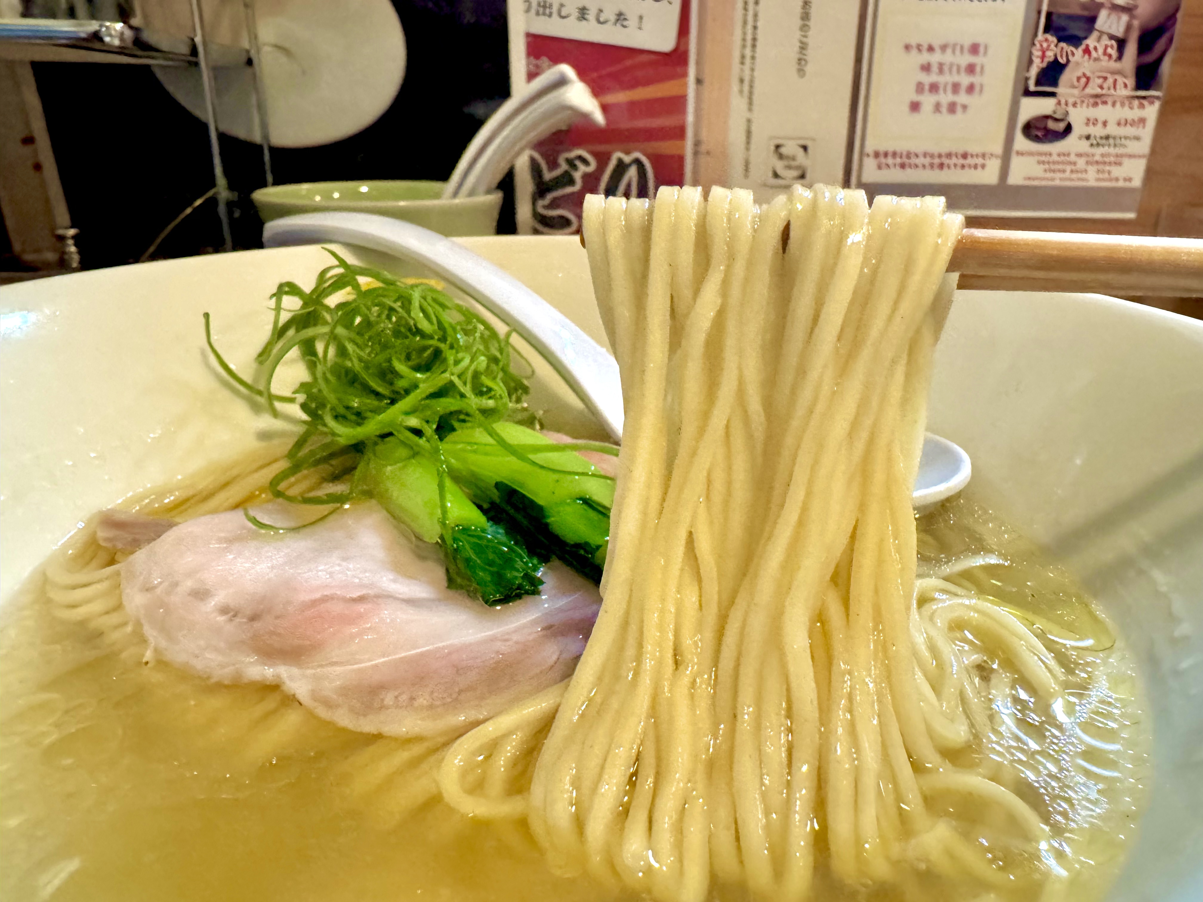 麺屋 棣鄂の中細麺　塩