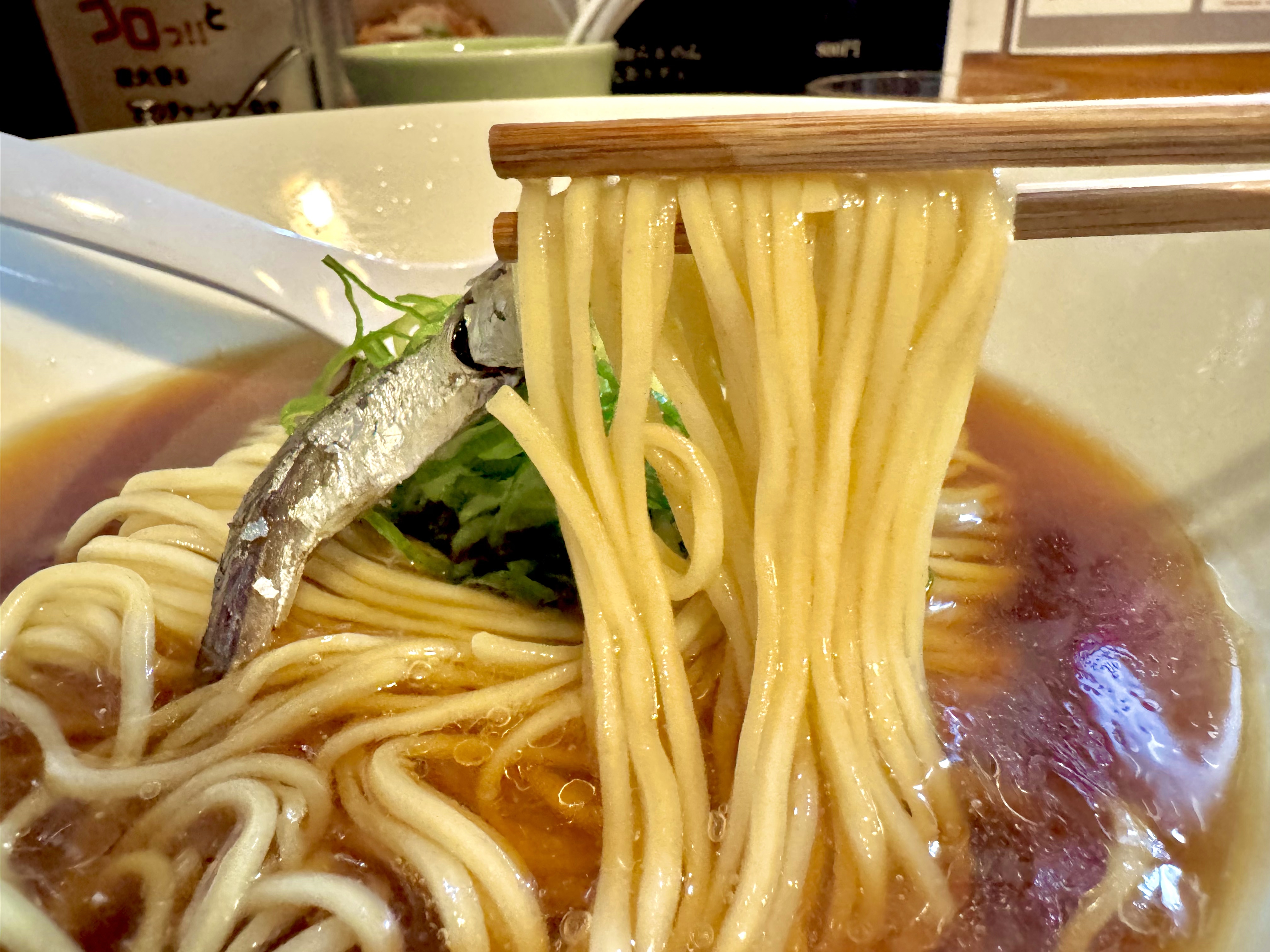 麺が鬼カタ