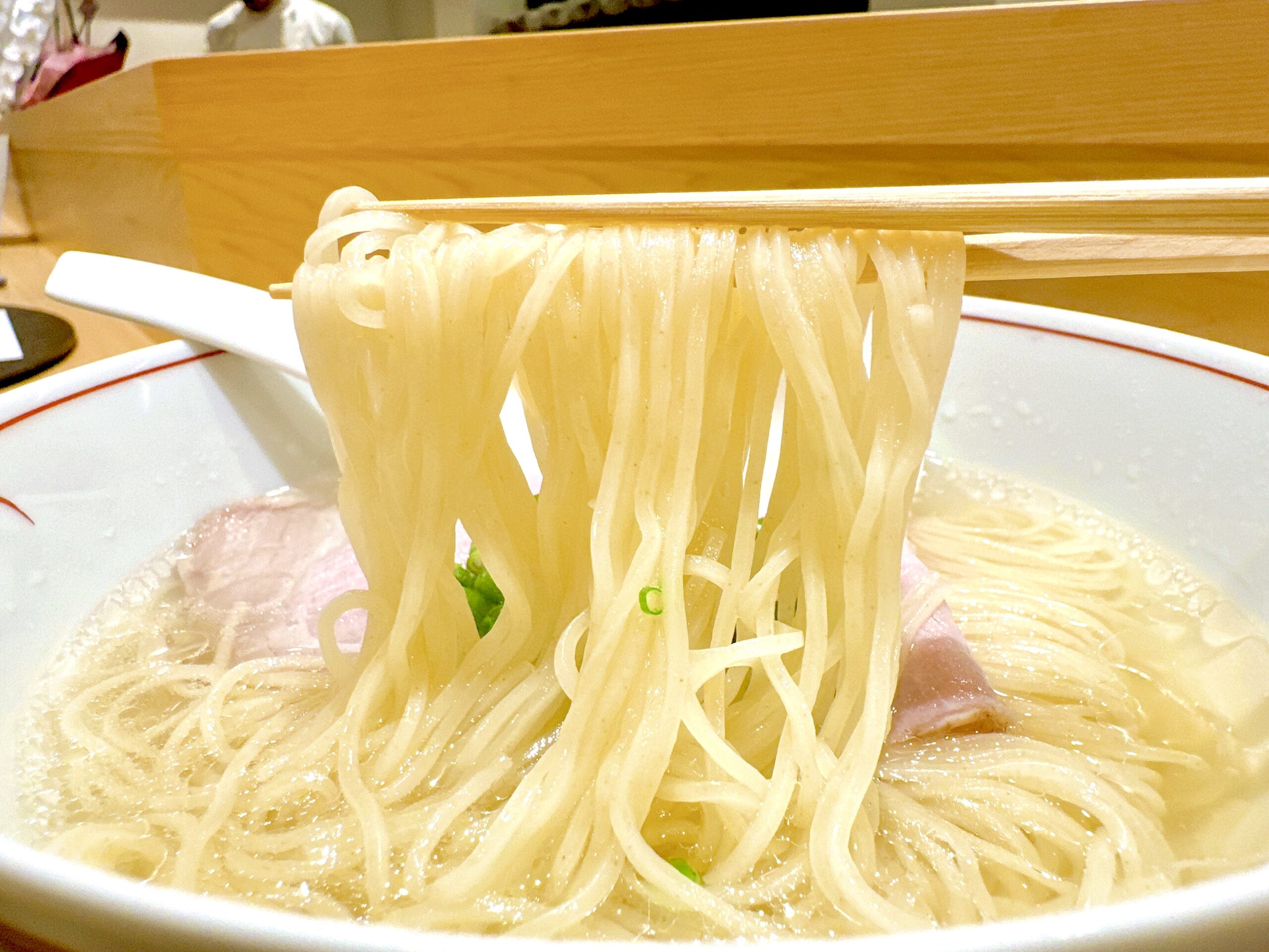 麺屋棣鄂の細麺