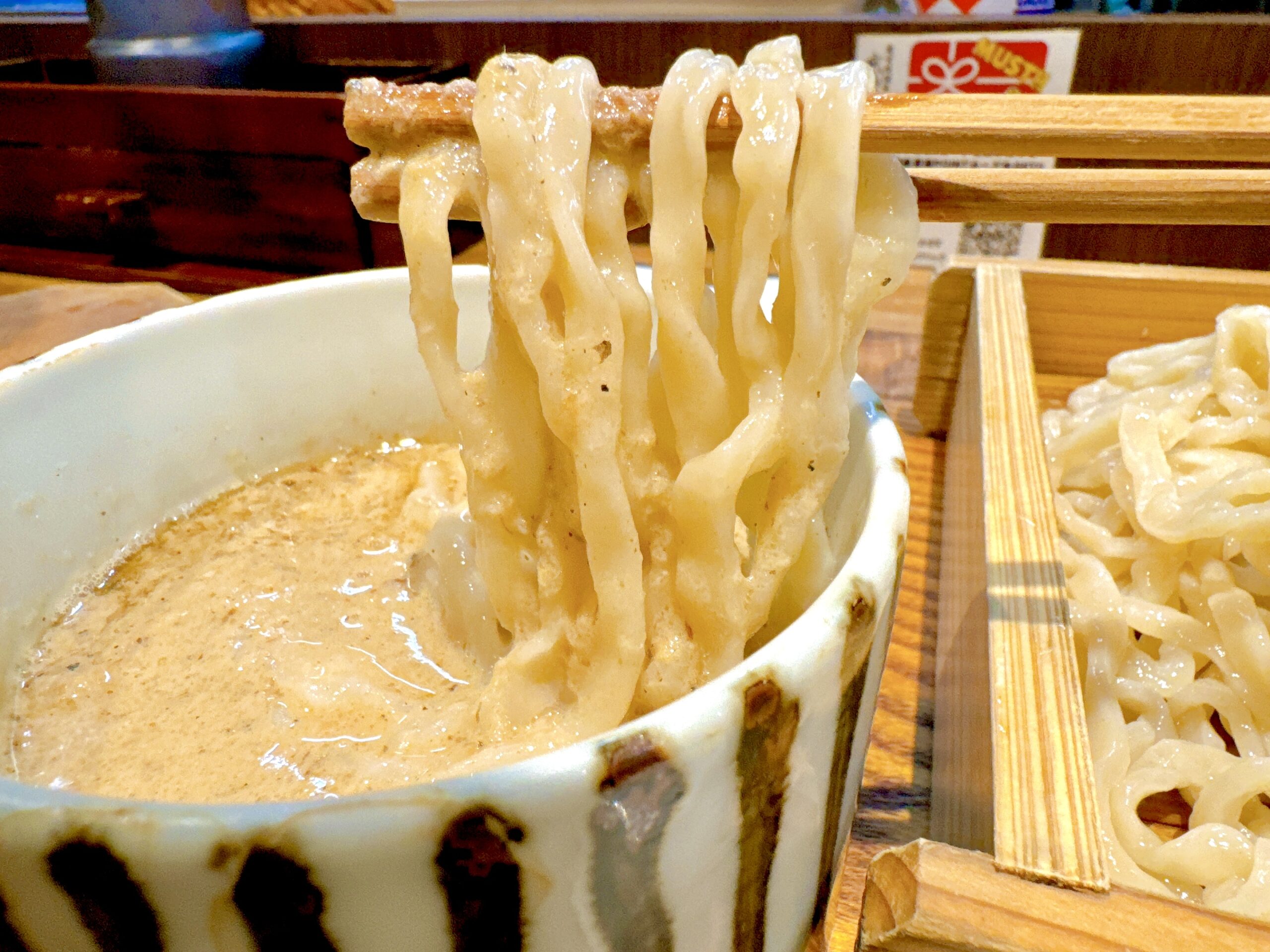 麺とつけ汁の絡みも良い