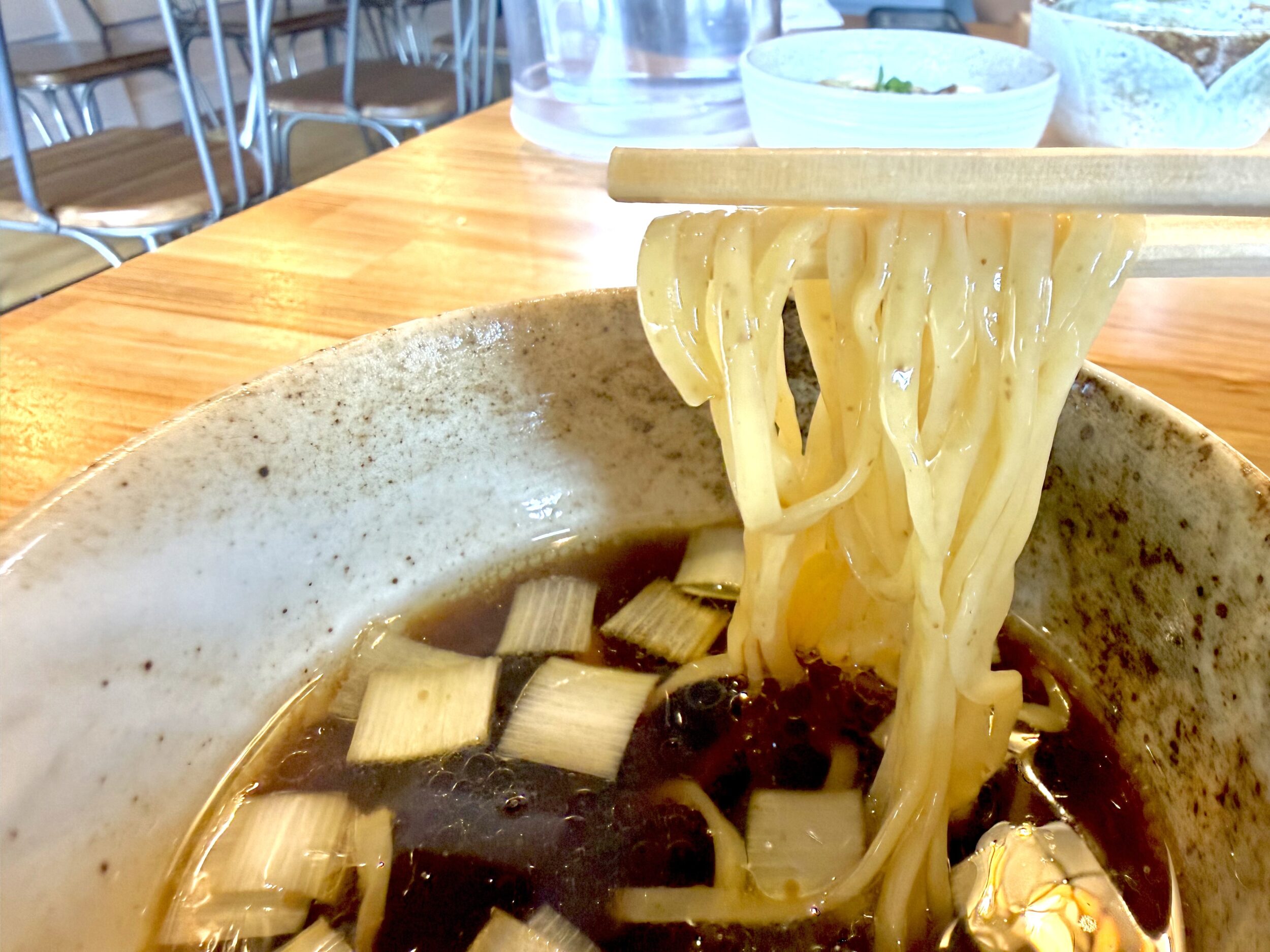 つけ汁と麺