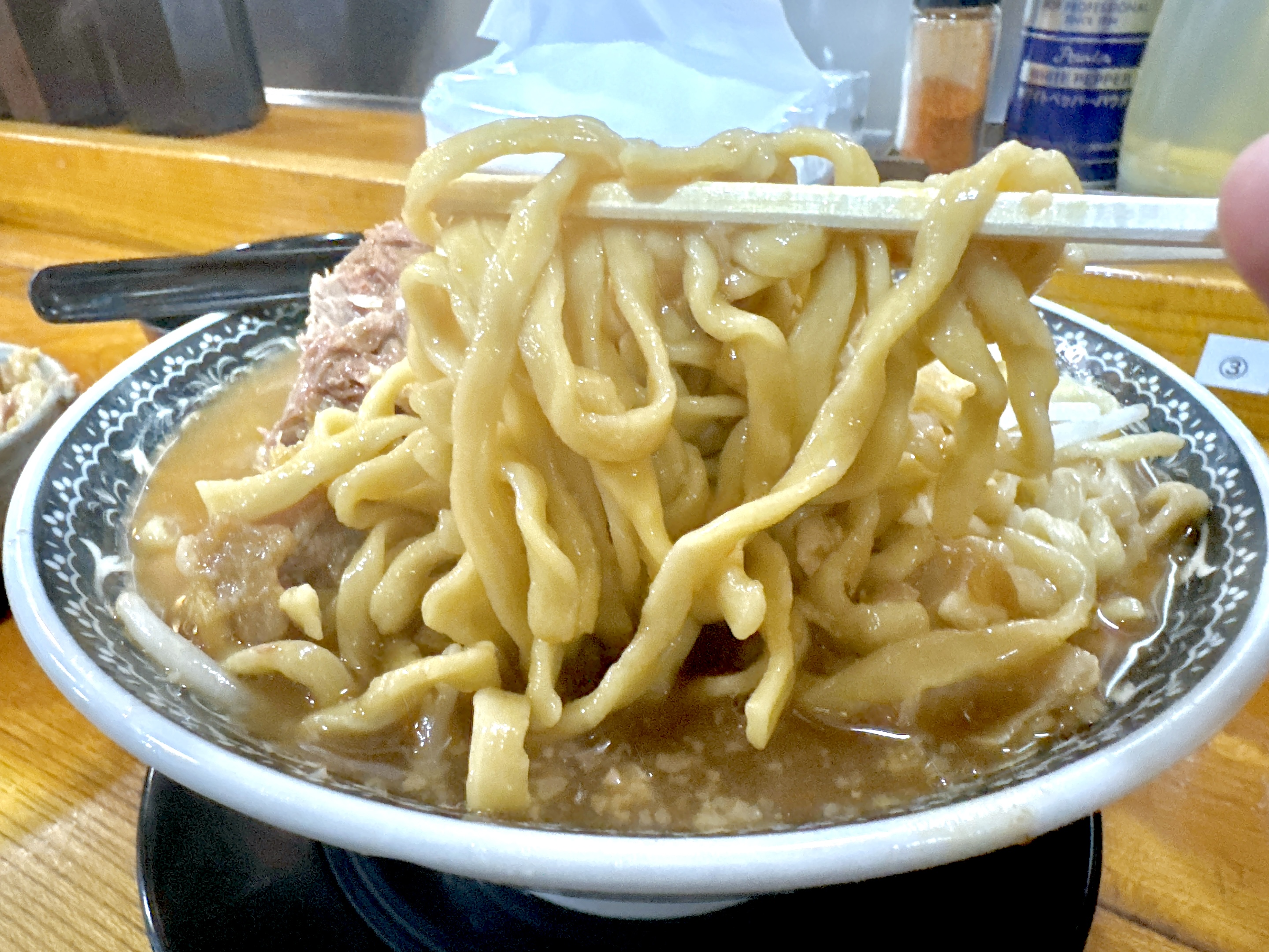 日々の麺の打ち方