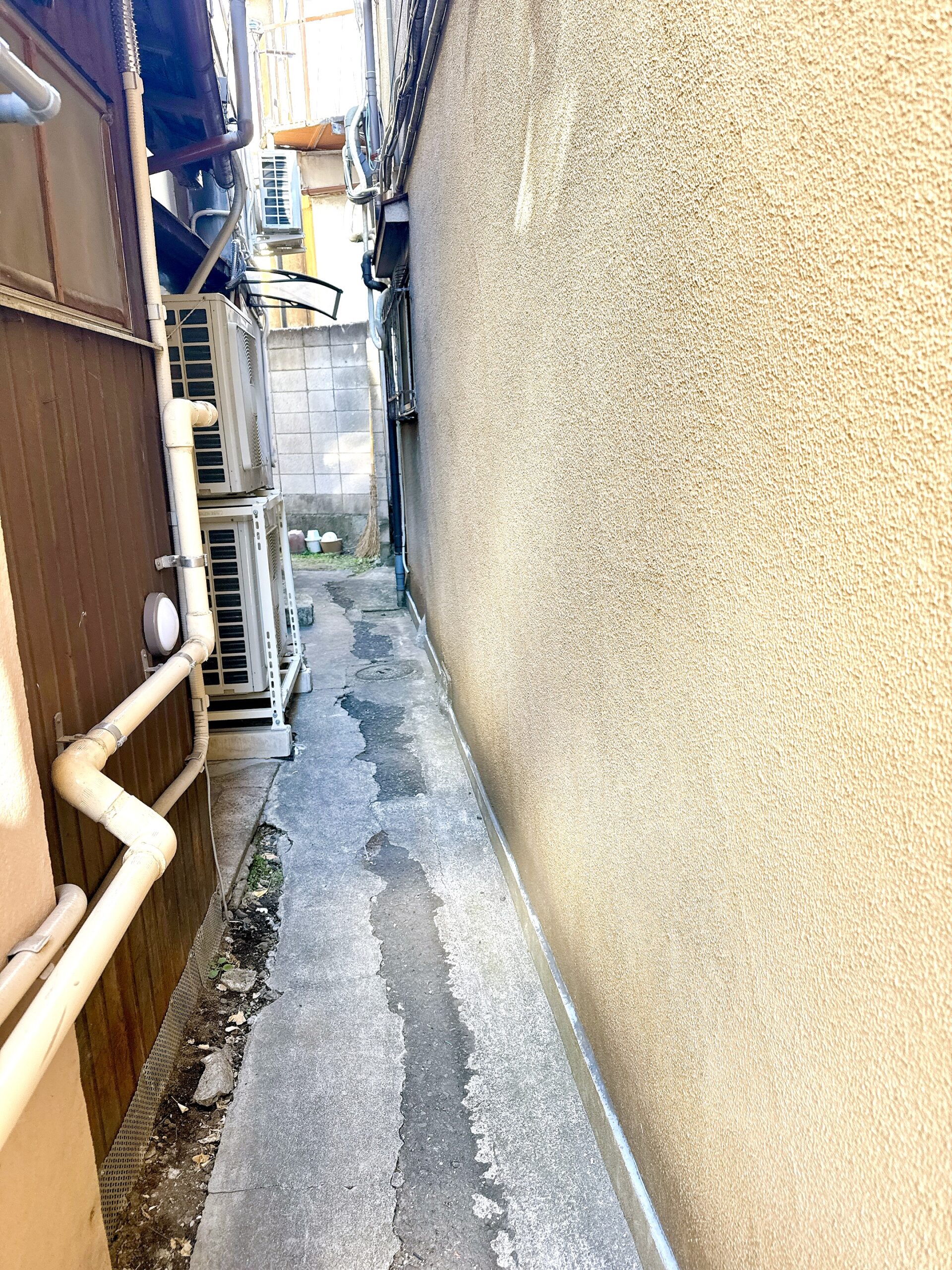 並ぶ路地