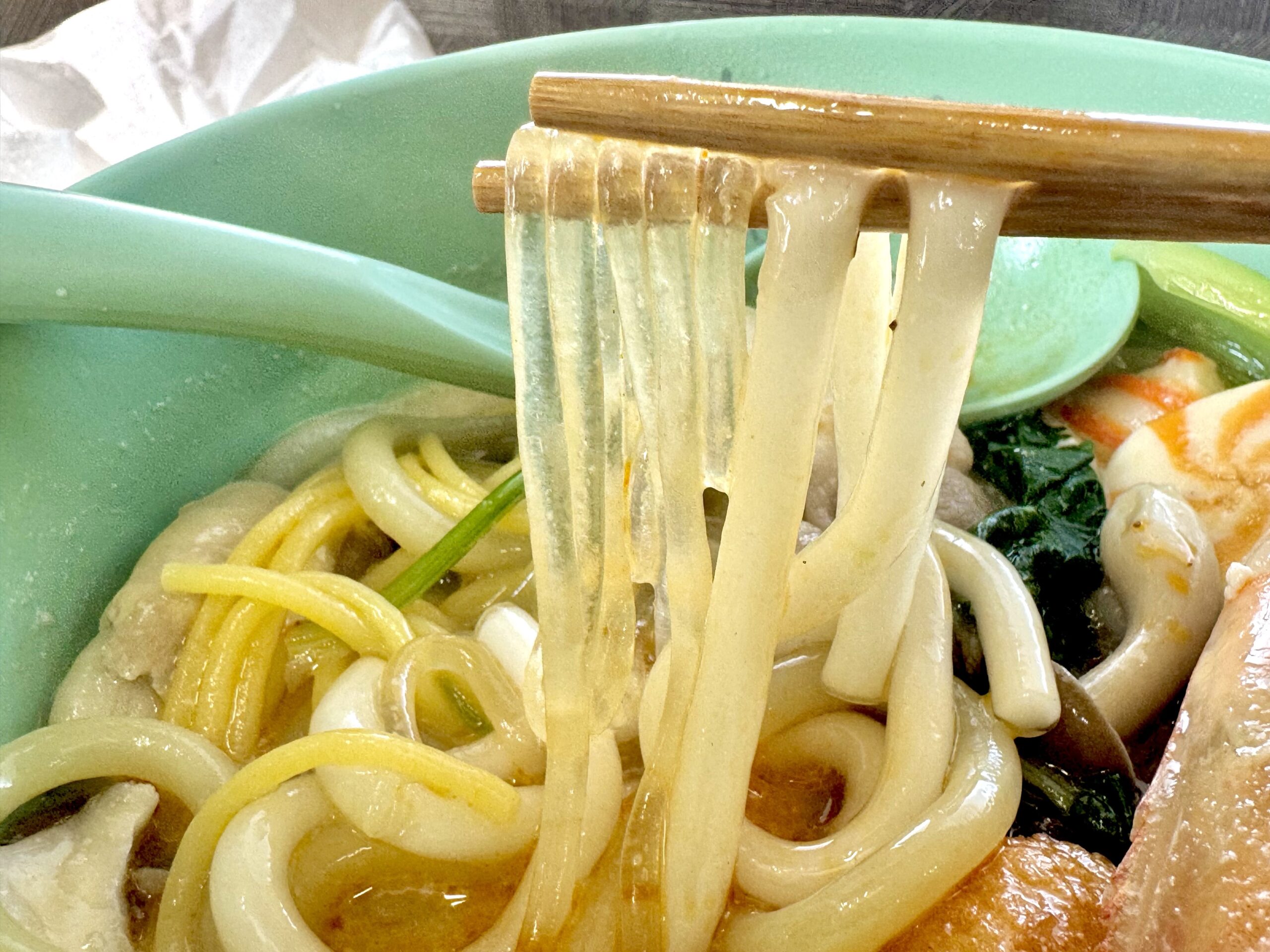 牛筋麺とじゃがいも麺