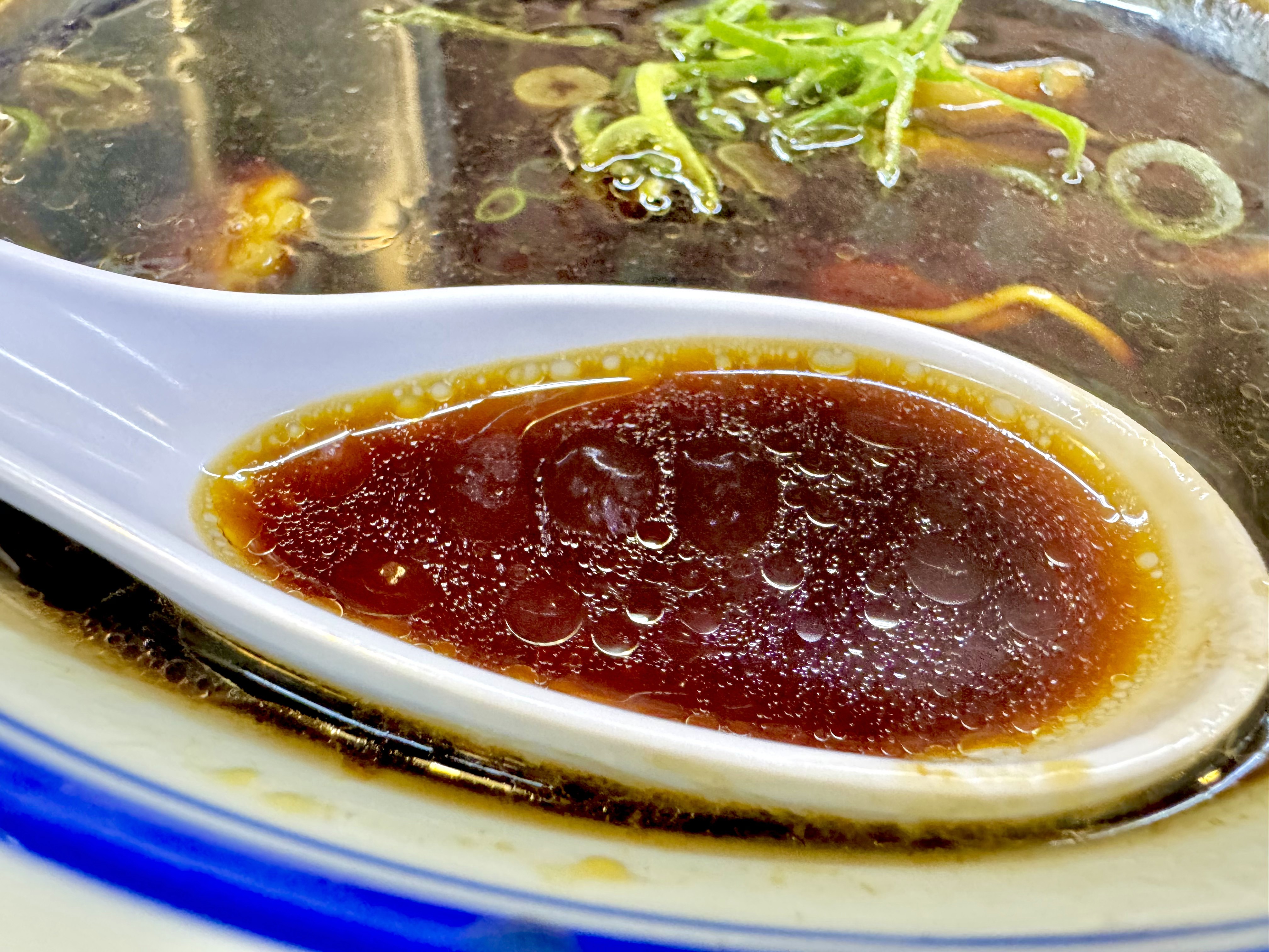 濃すぎないスープ