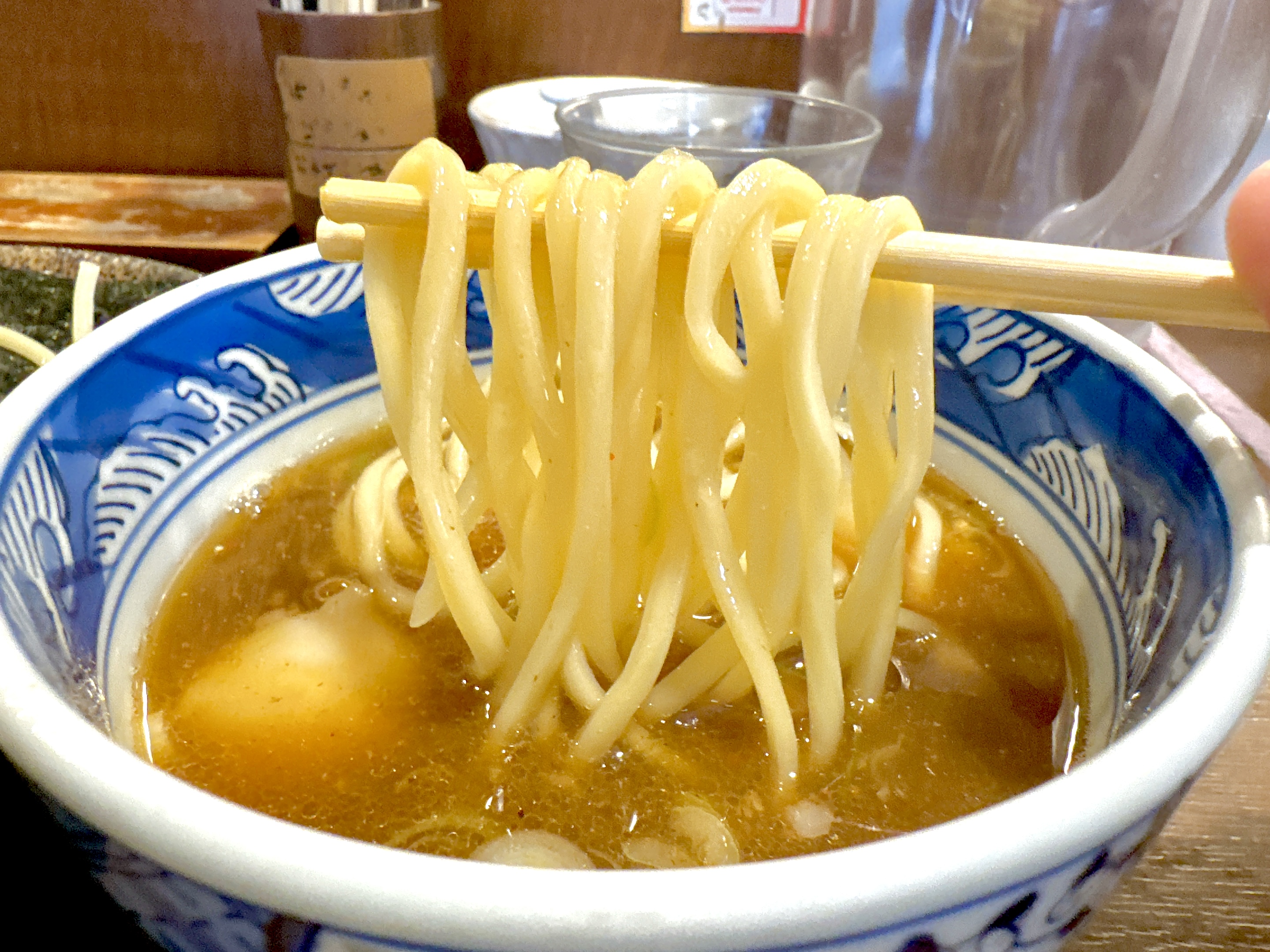 つけ汁は煮干しの風味