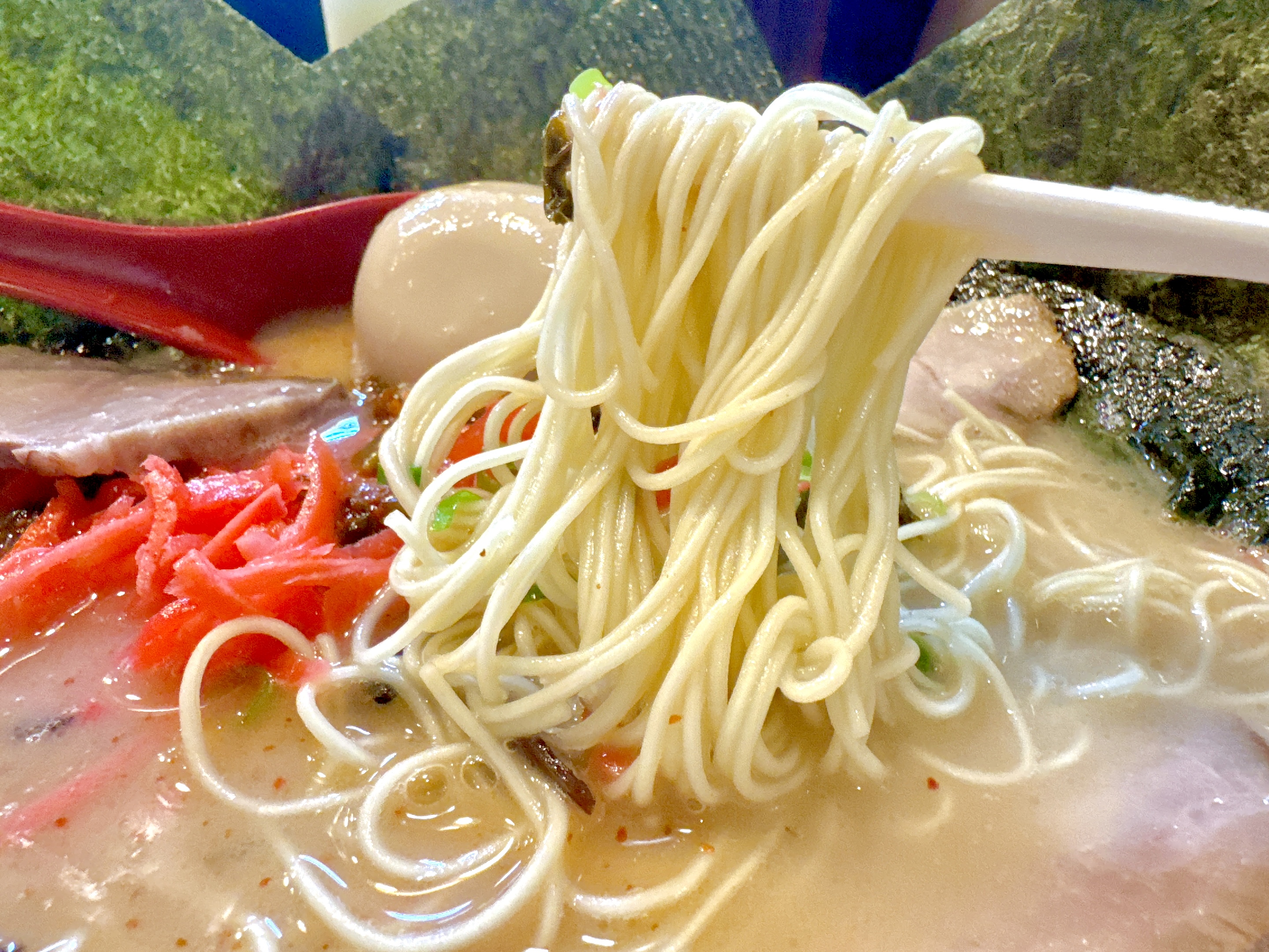 細い麺