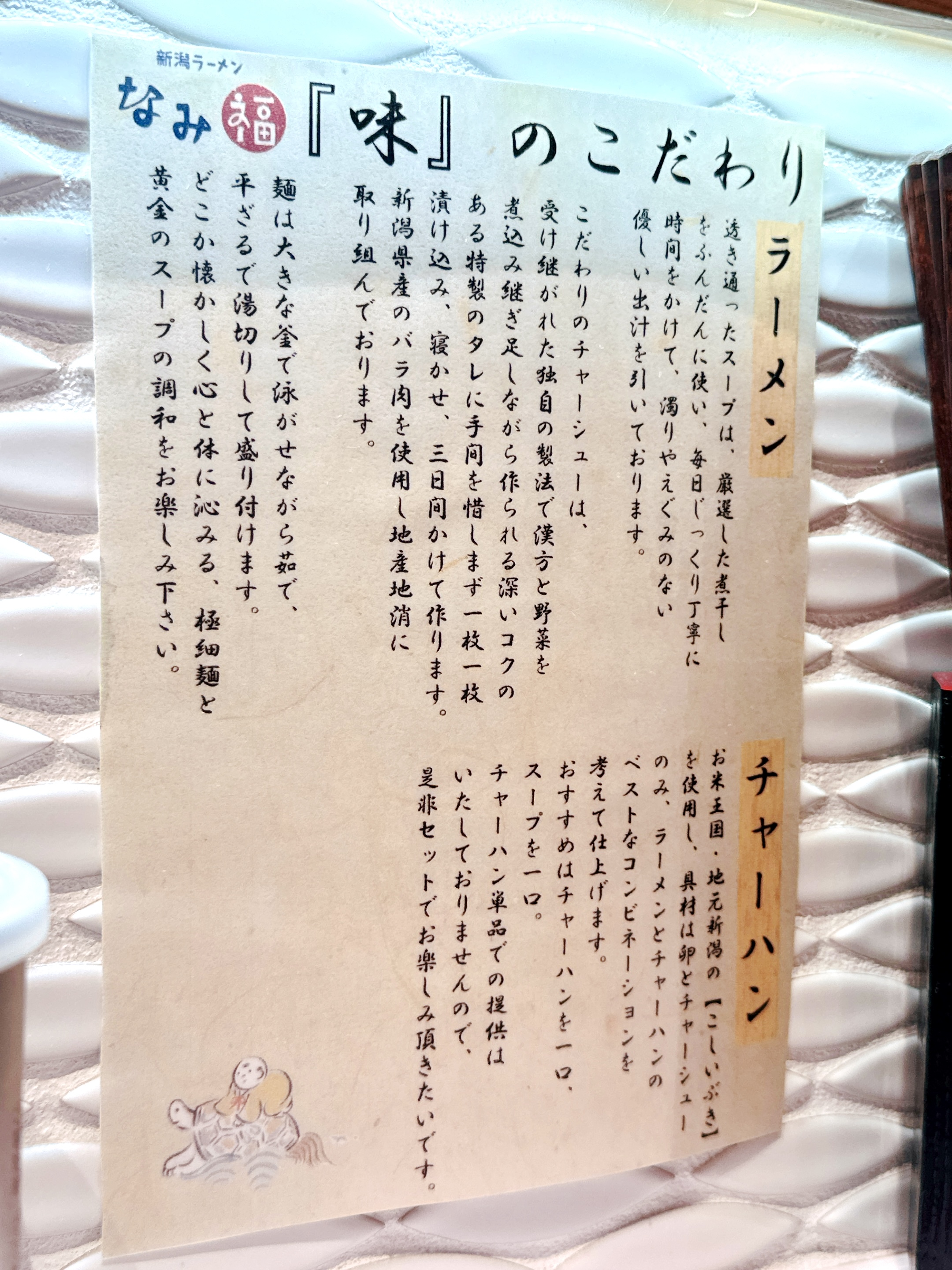 店の説明