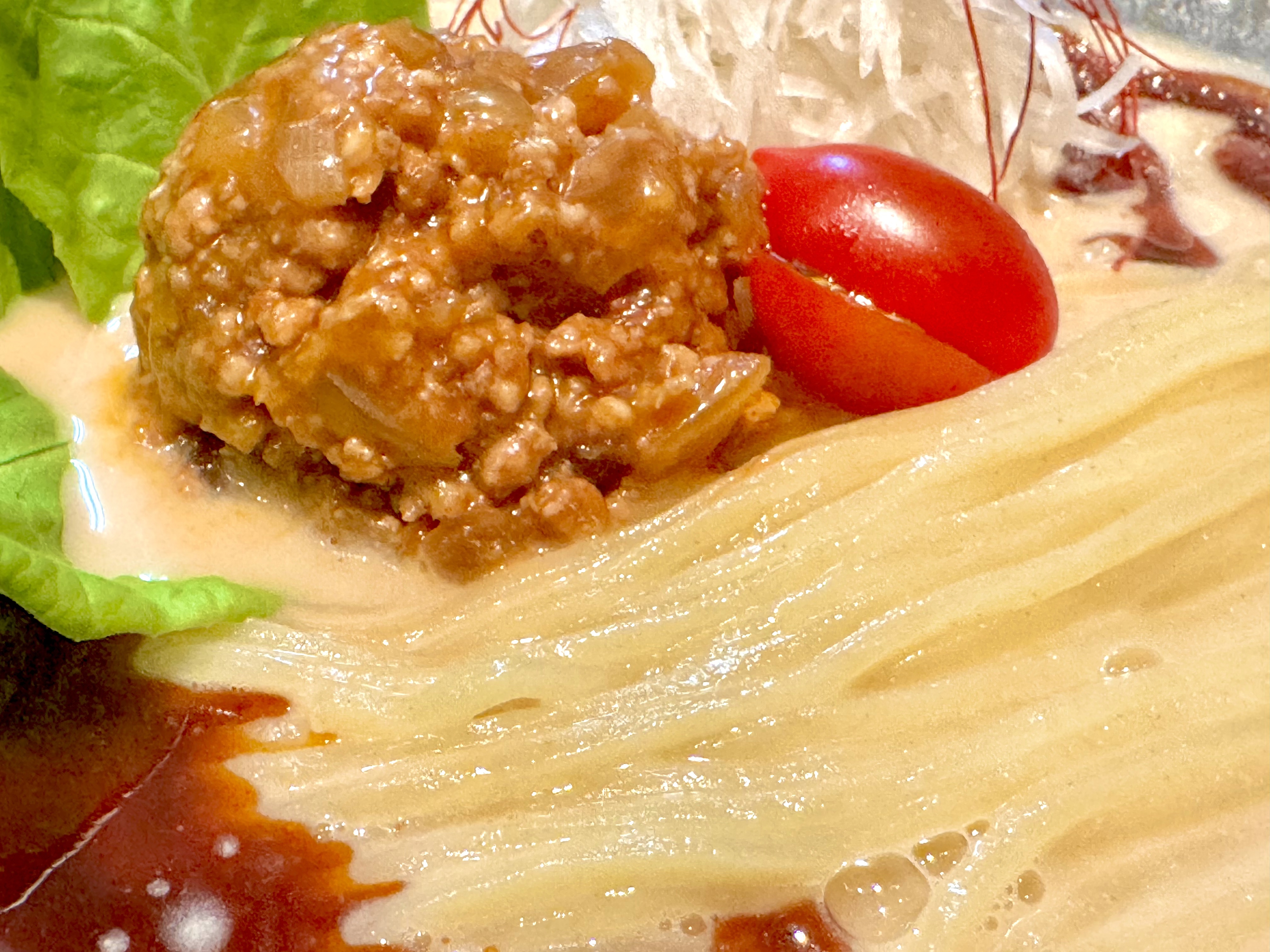 綺麗な麺線