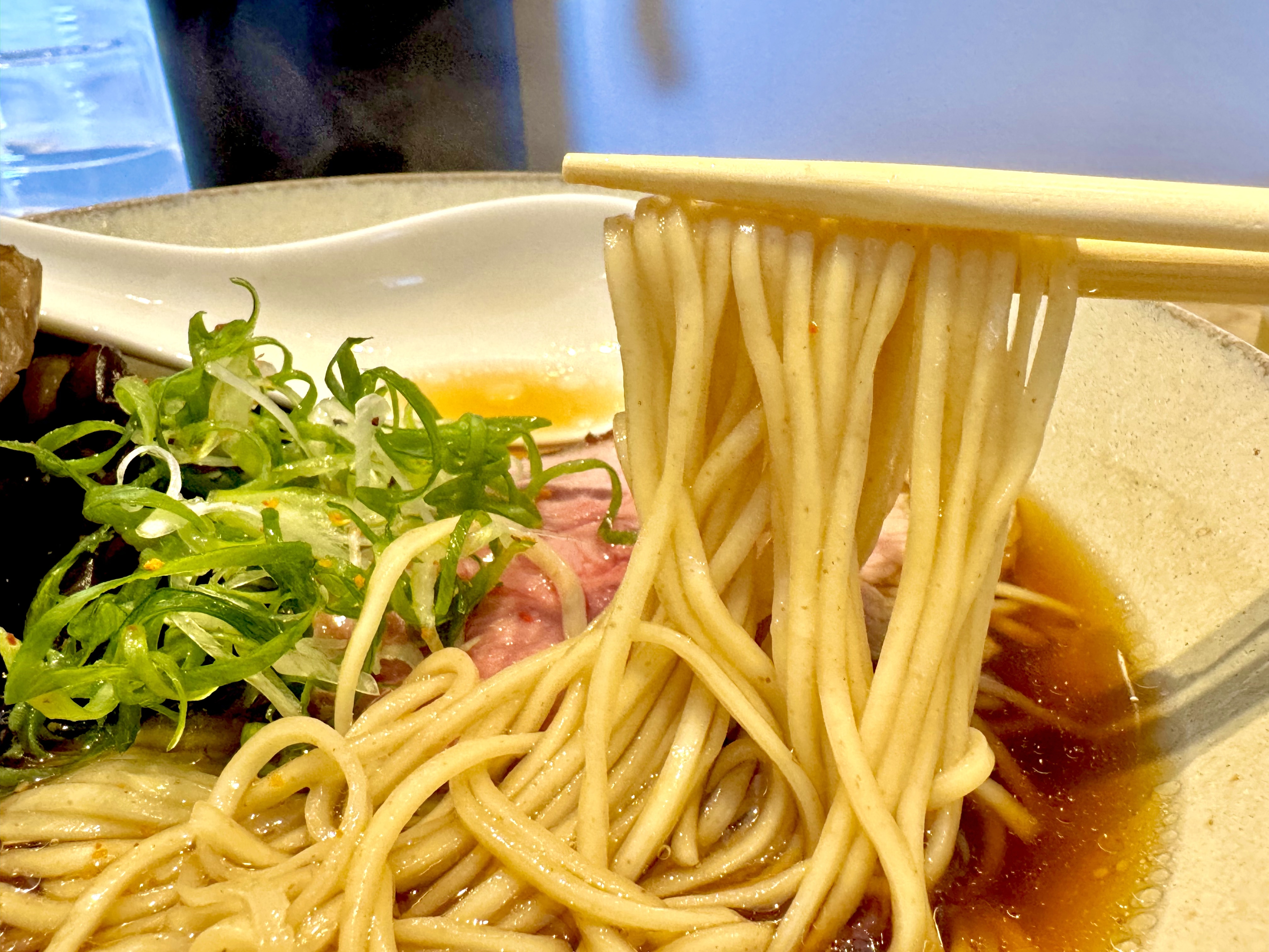 中細ストレート麺