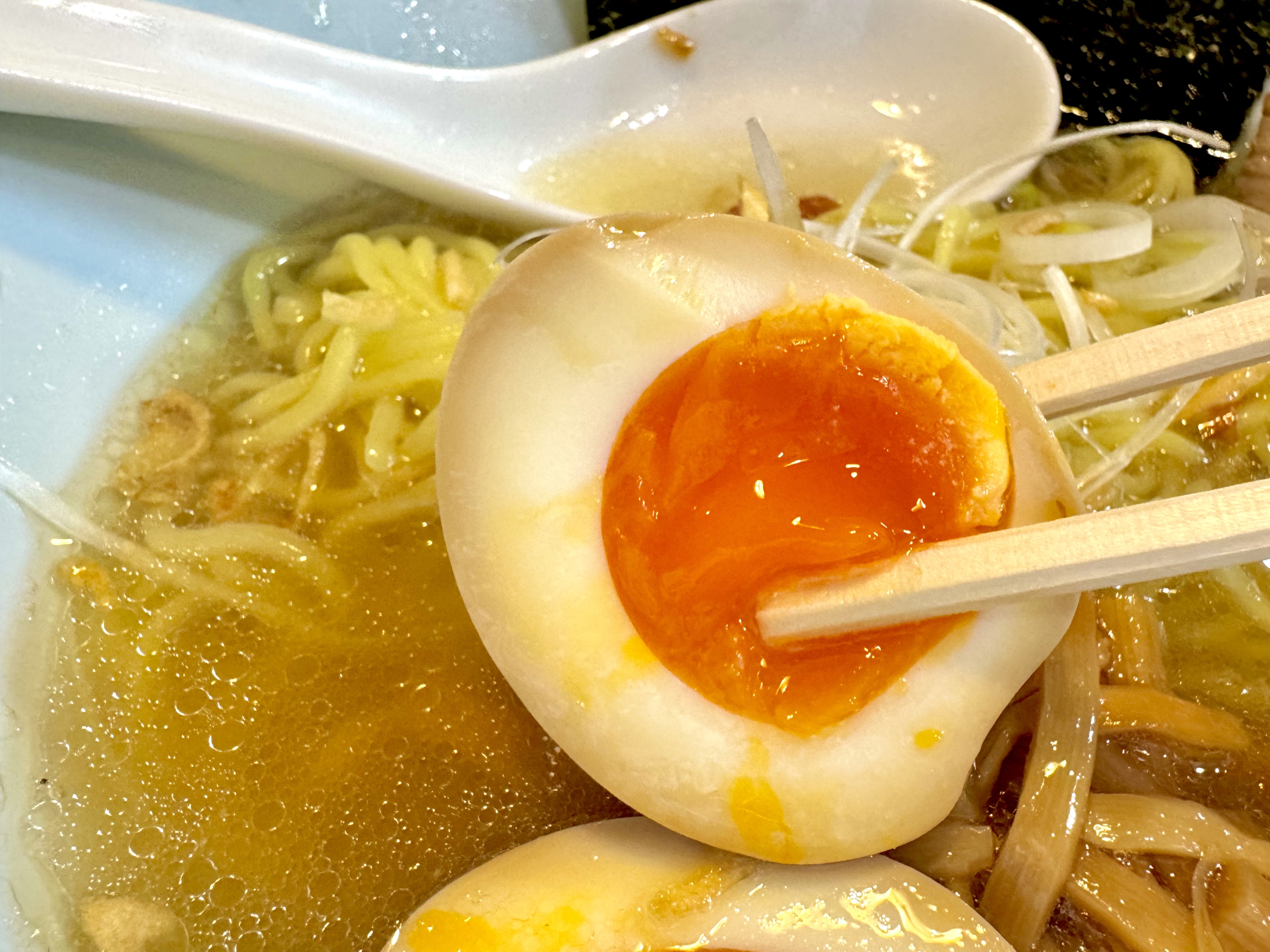 味玉は味濃いめ