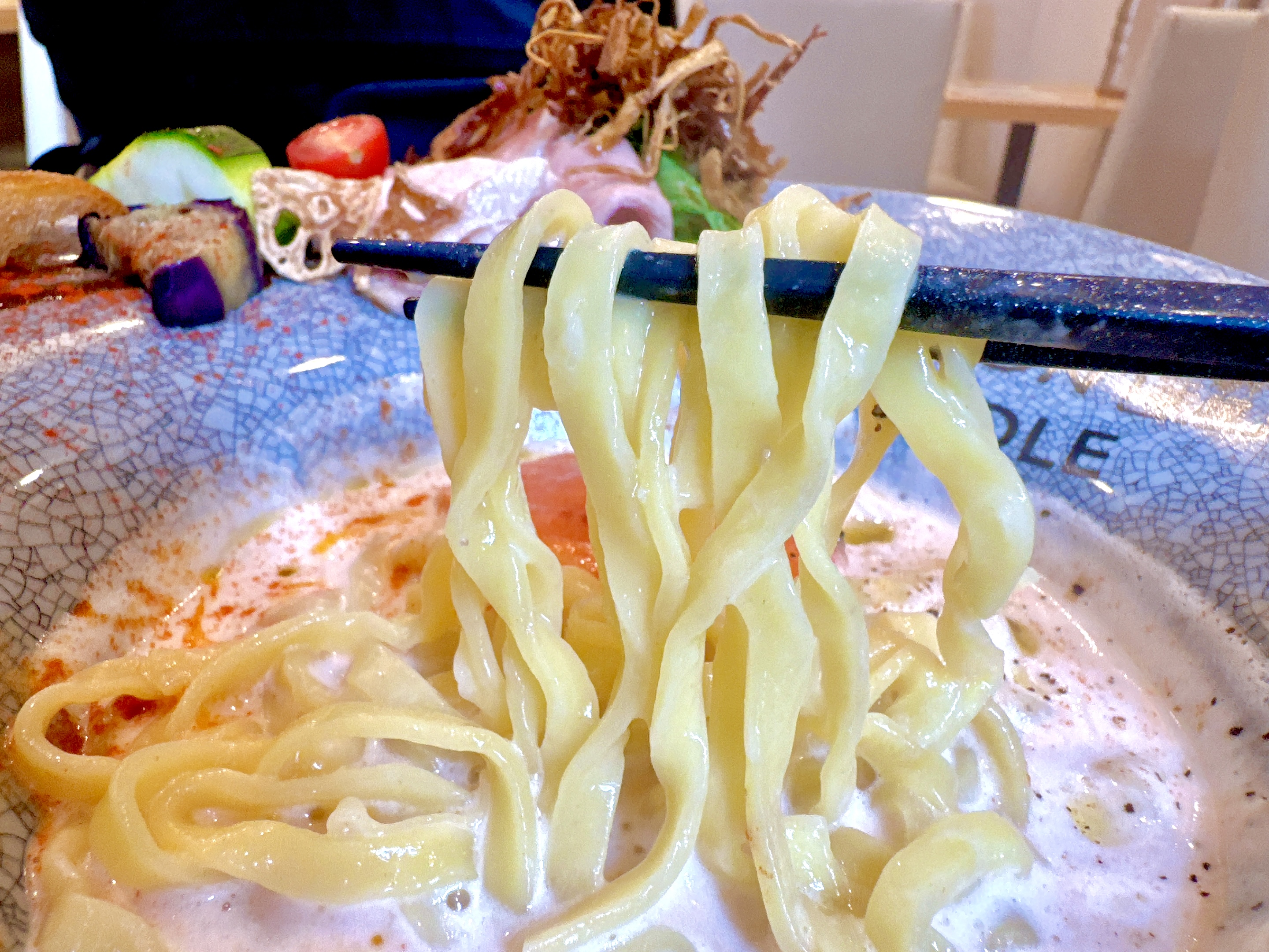 大橋製麺の特注麺