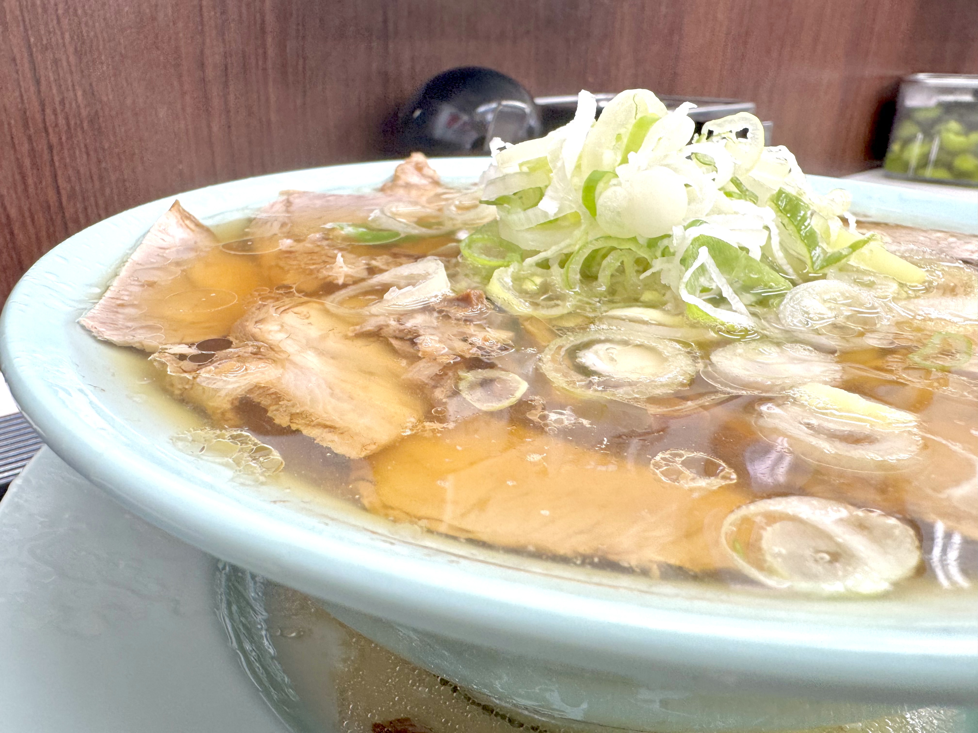 ひたひたに注がれたスープ