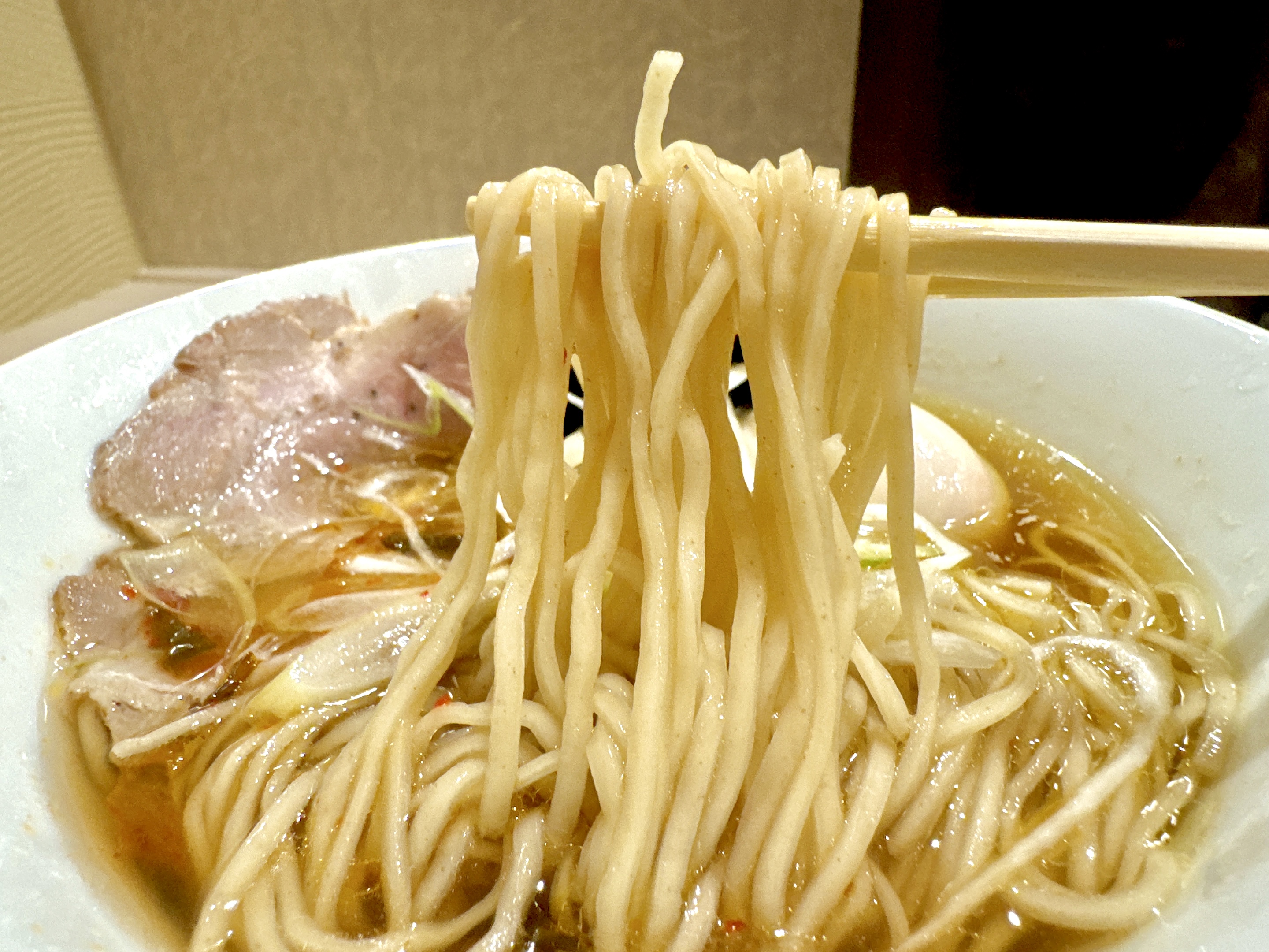 製麺屋 慶史の中細麺
