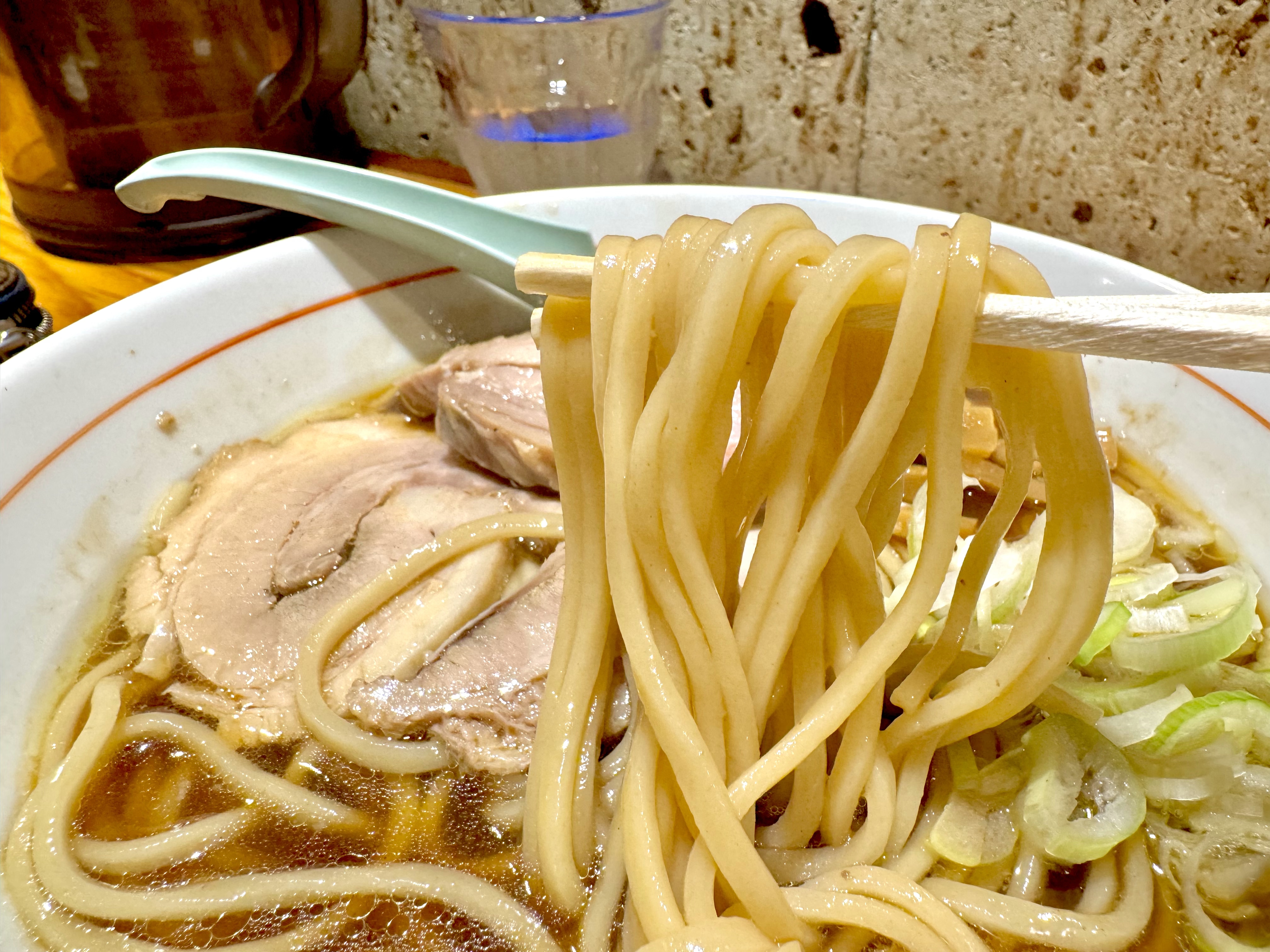自家製の太麺