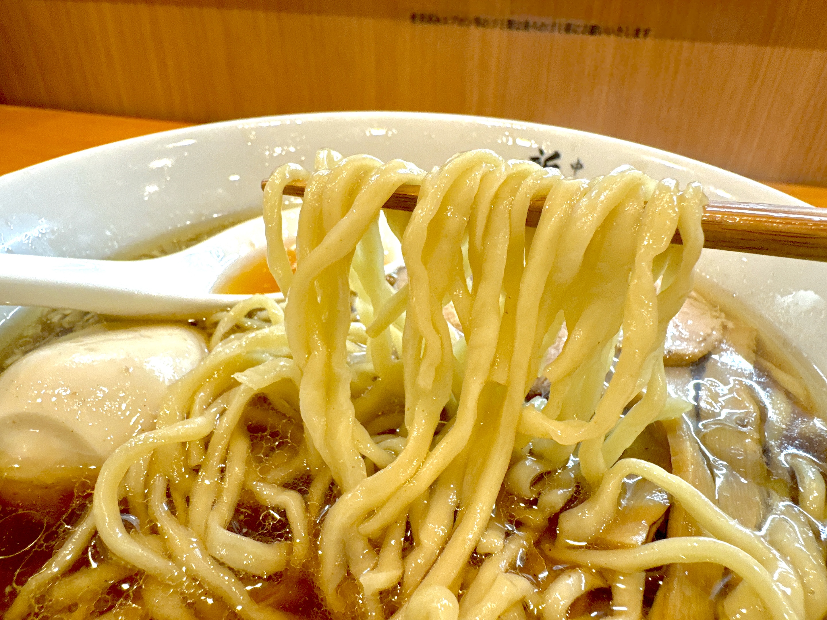中サイズの自家製麺