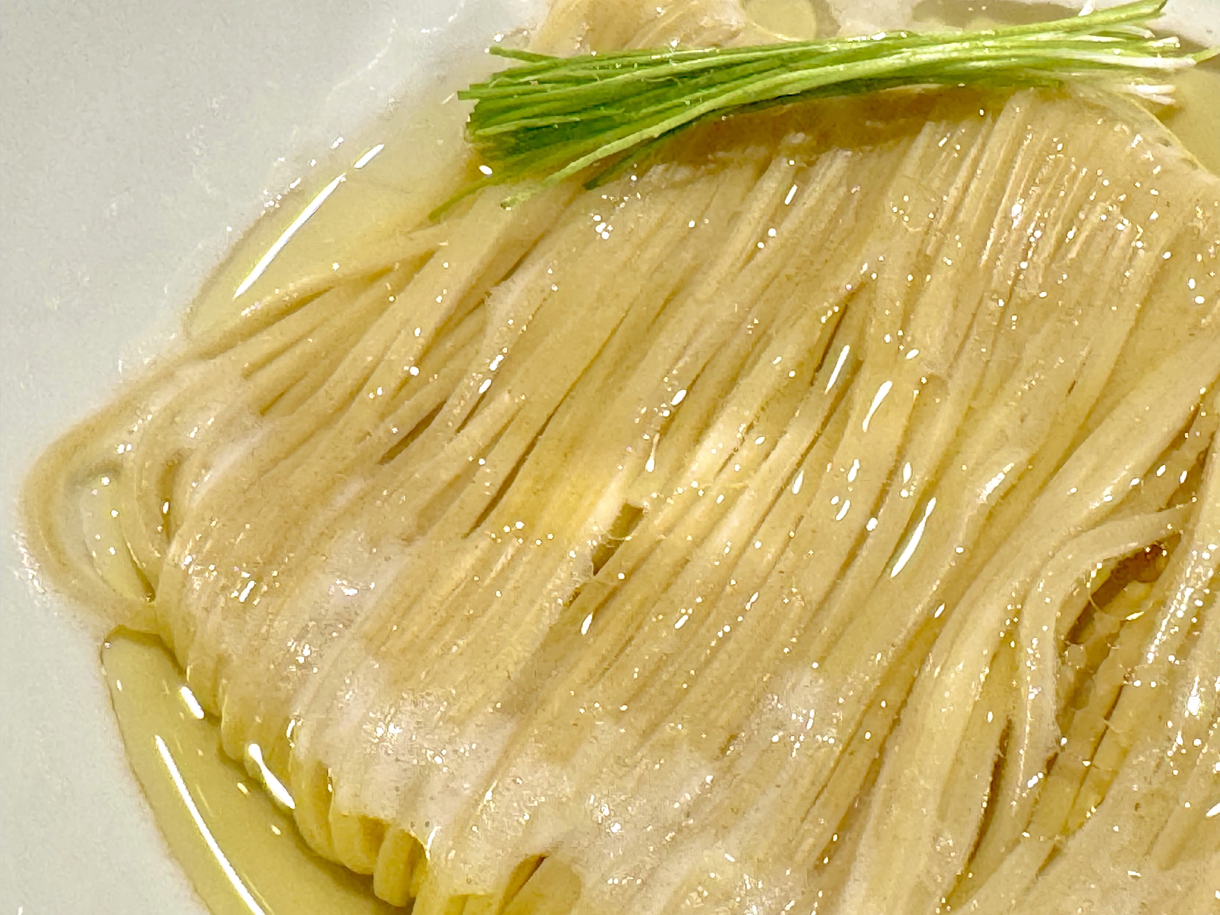 自家製の細麺