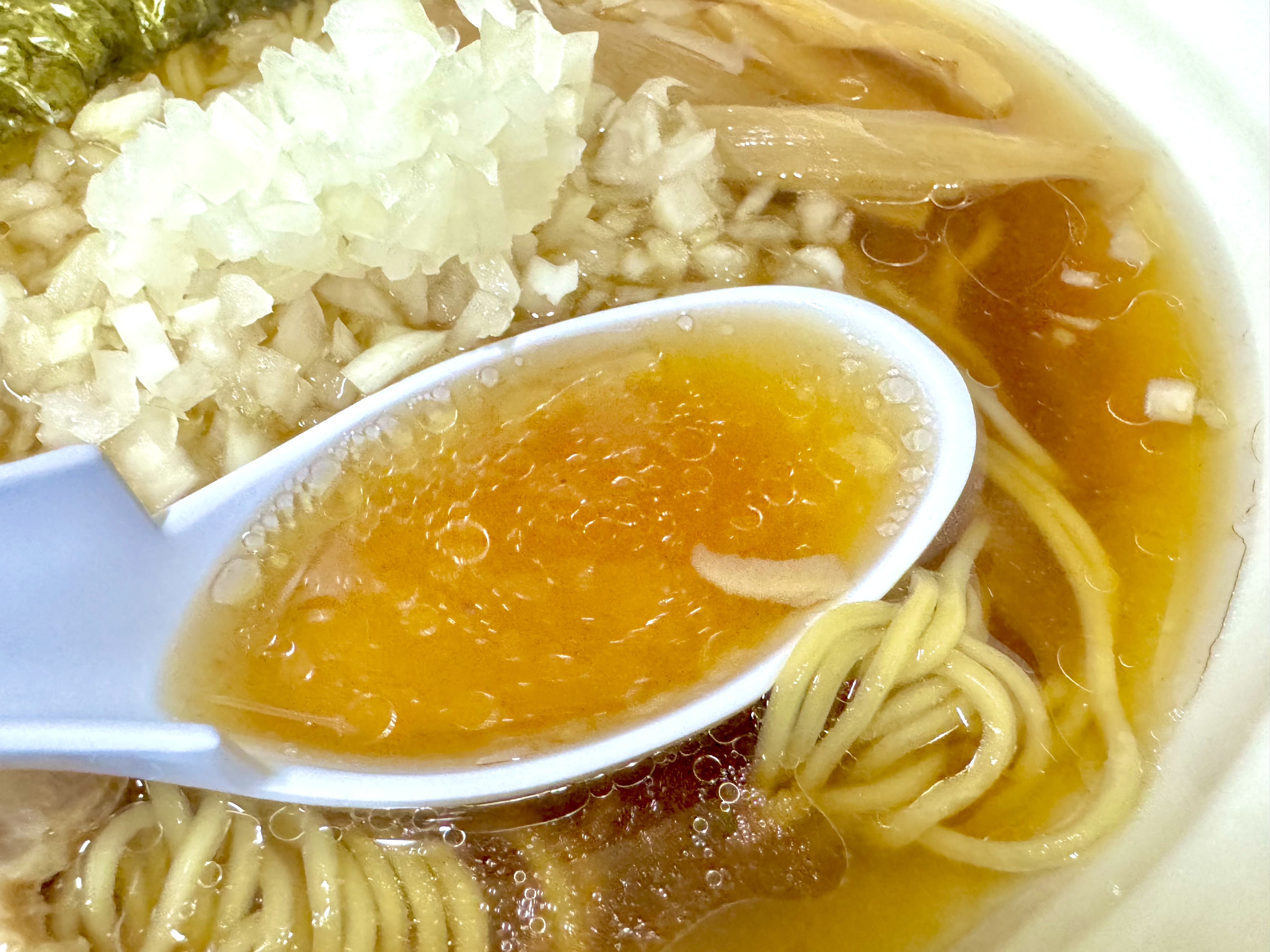 コクしっかりあるスープ