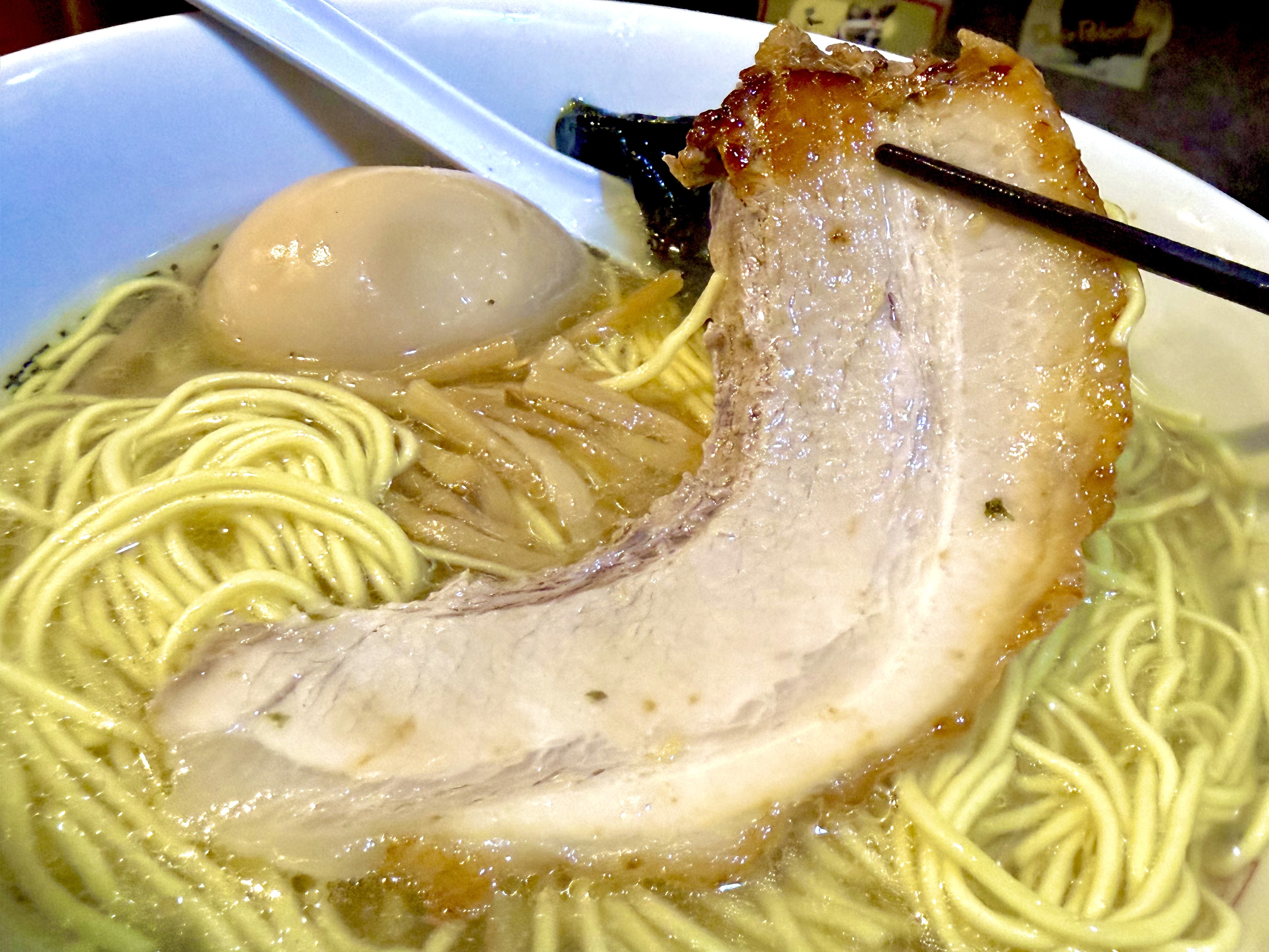 大ぶりなチャーシュー