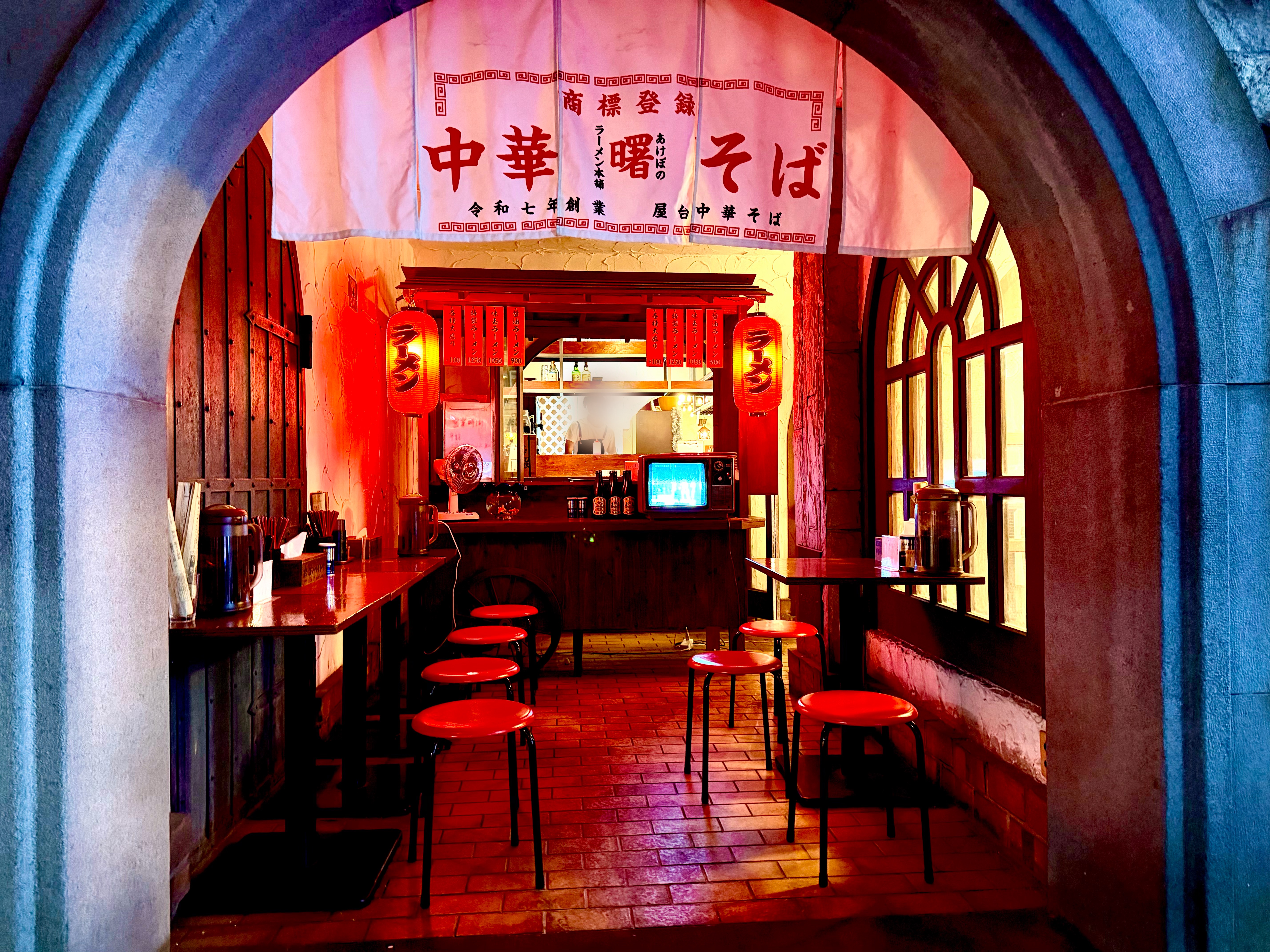 立川屋台ラーメンの外観