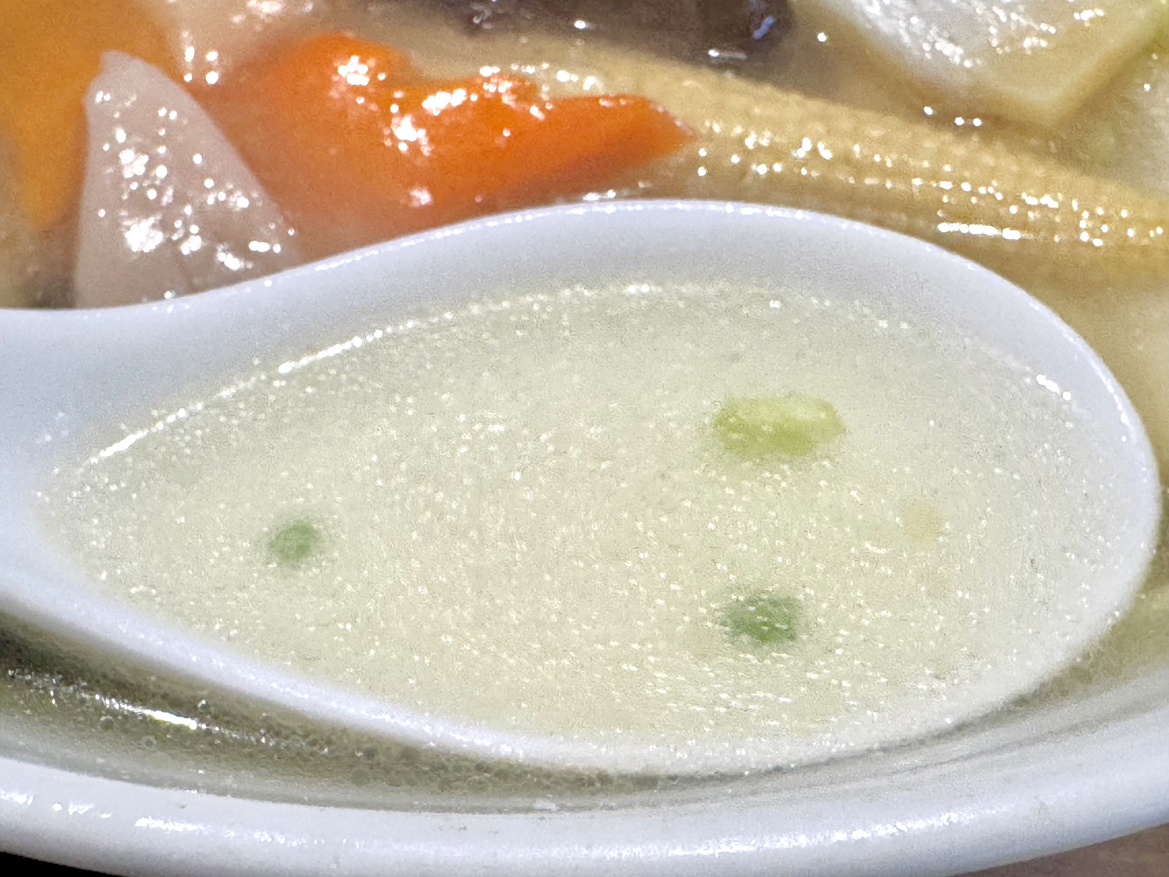 あっさりすっきり淡麗塩スープ