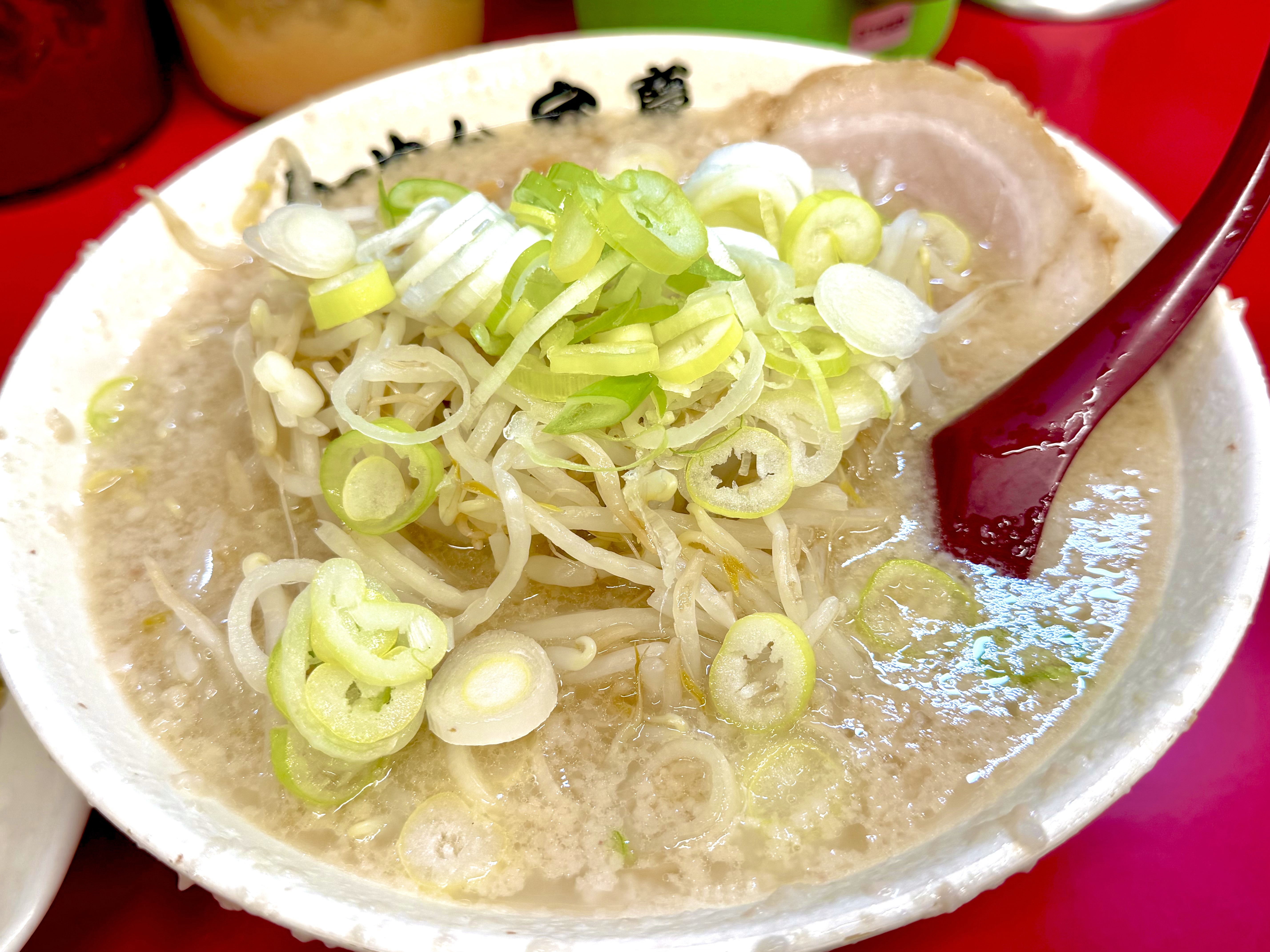 通常ラーメンのアップ