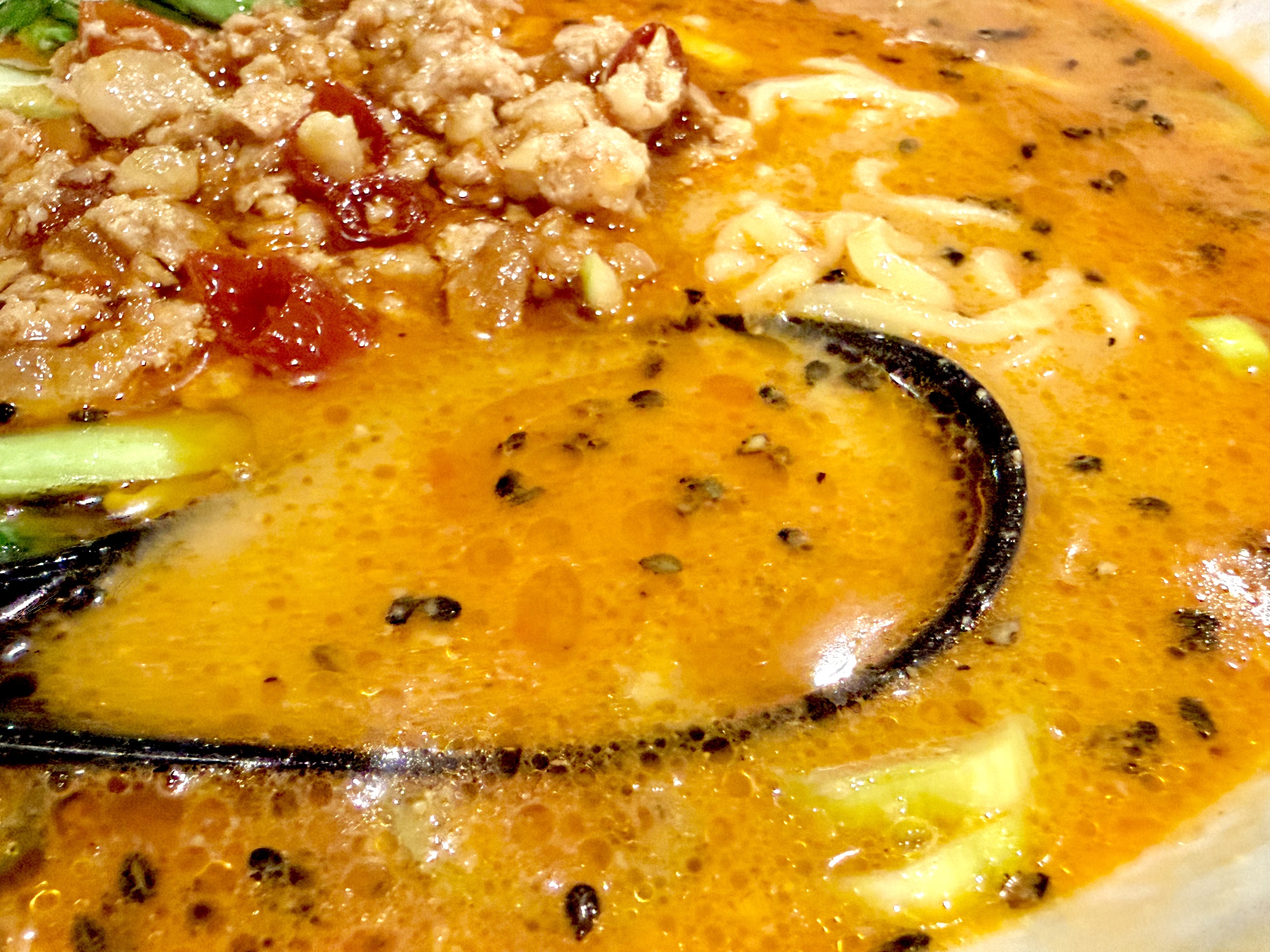 担々麺のスープ