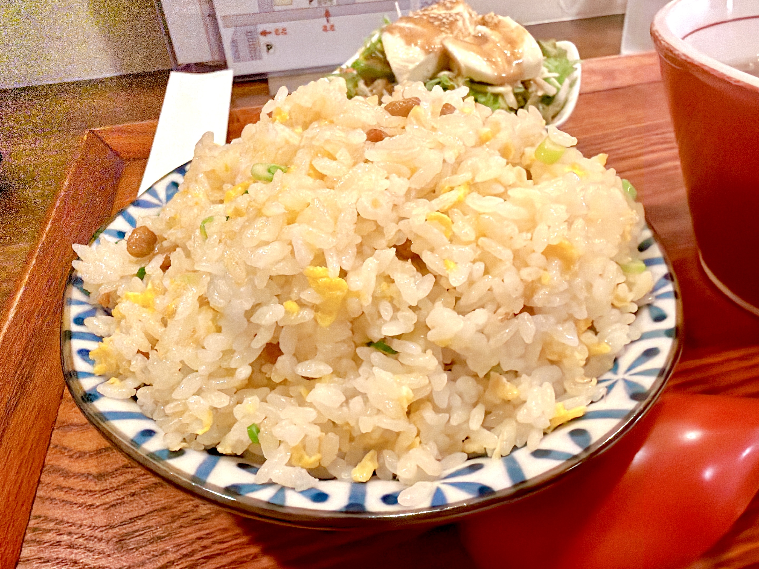 半チャーハン大盛り