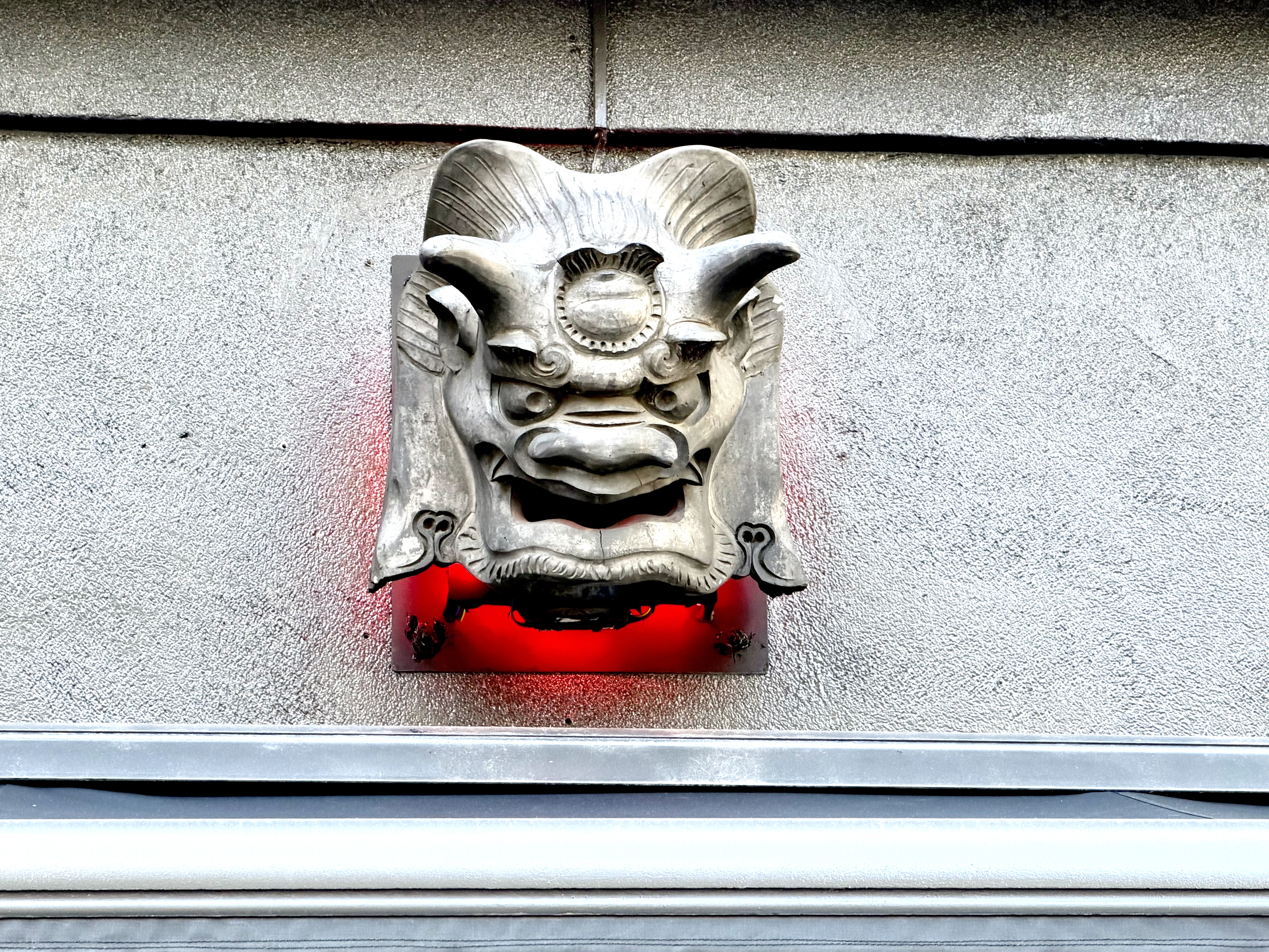 入り口のオブジェ？