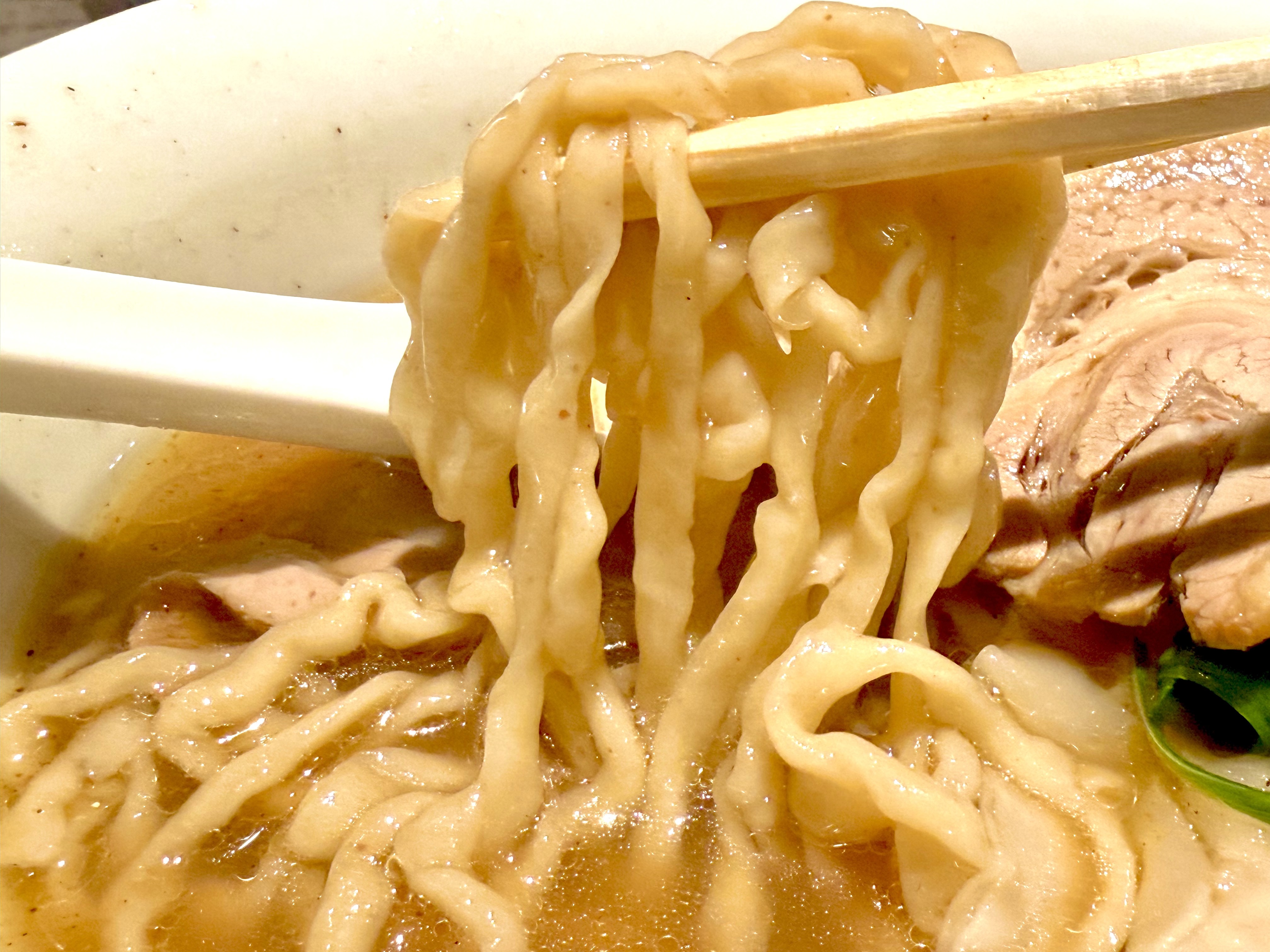 柔らかめの中細麺