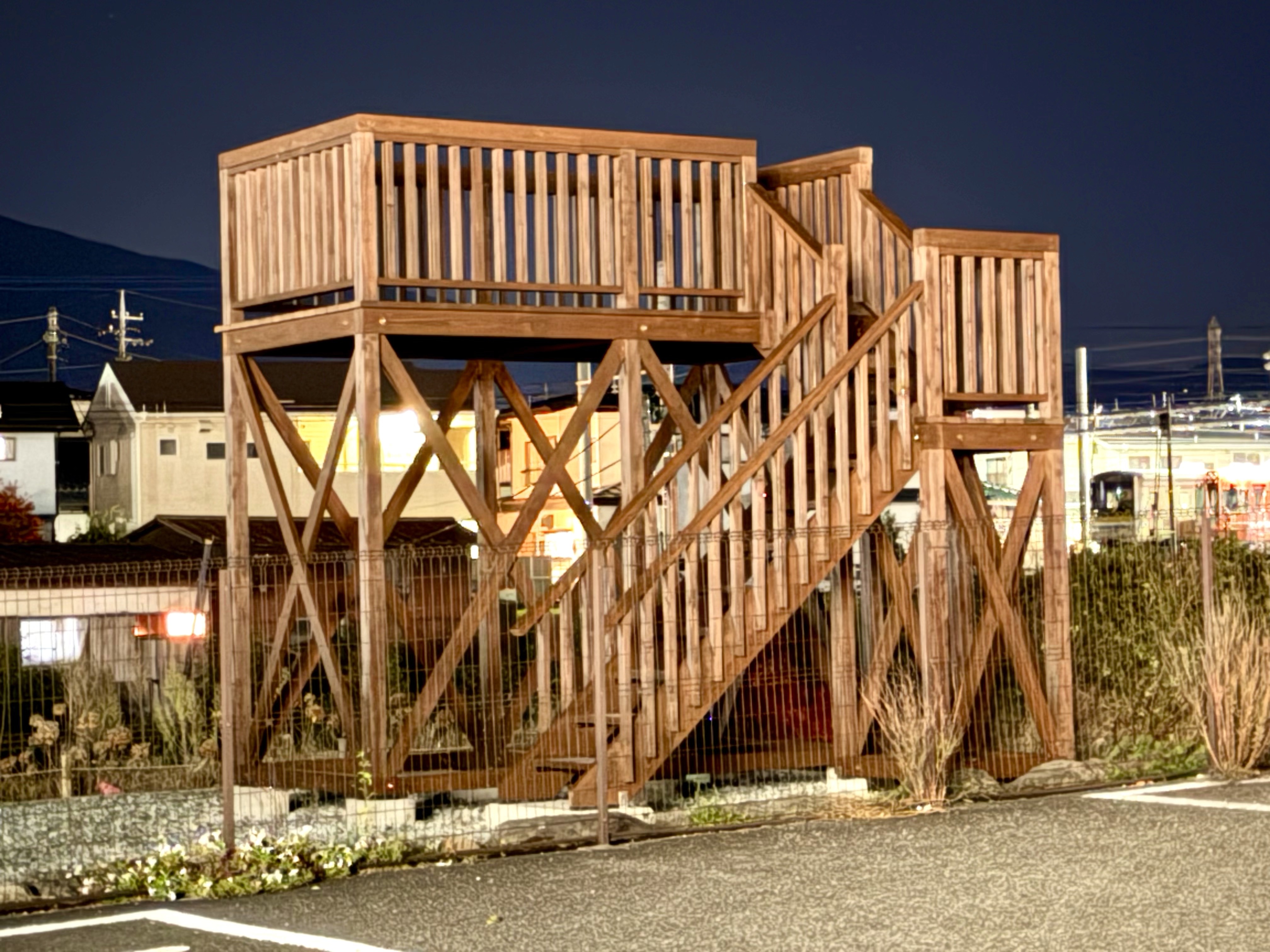 富士山が見えるやぐら