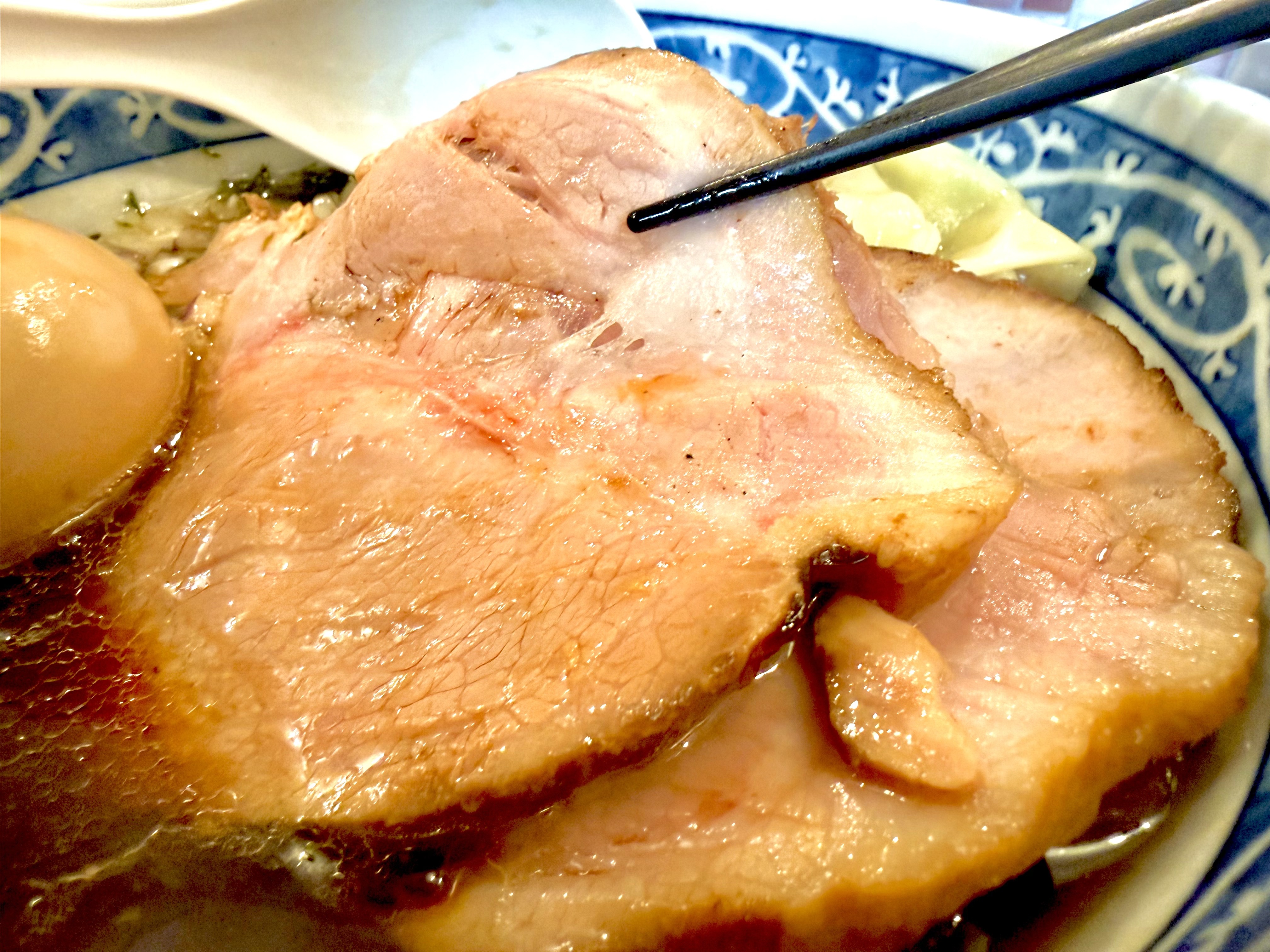 風味と食感良いチャーシュー