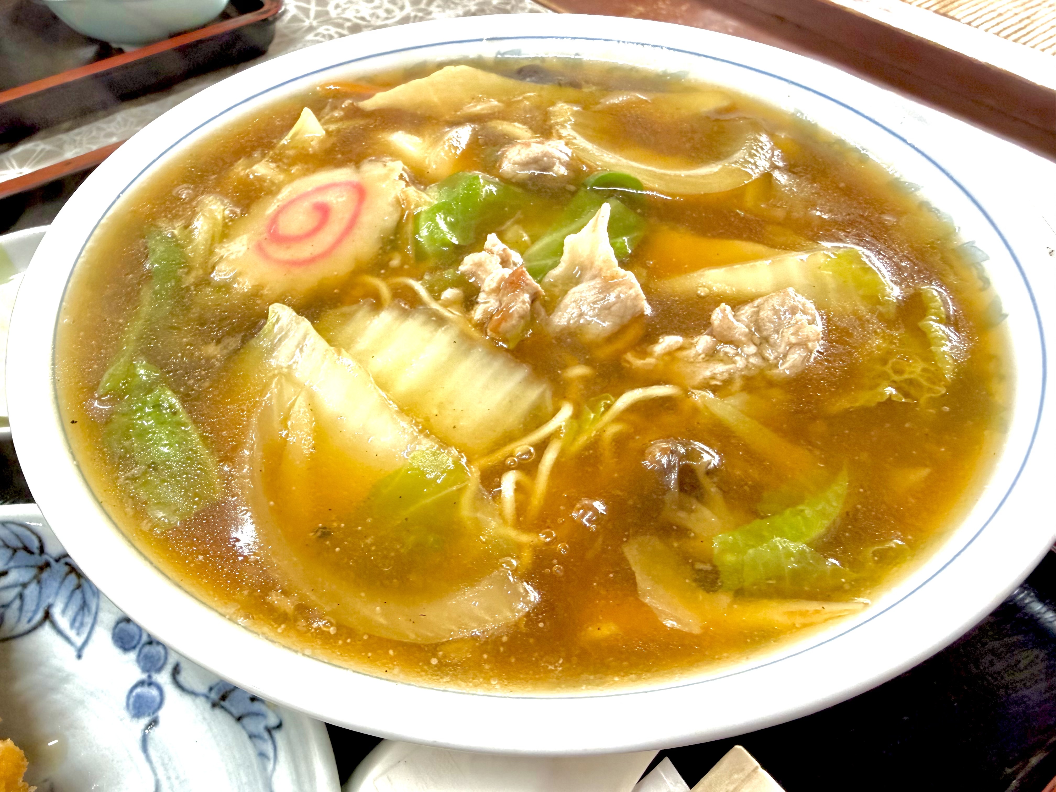 広東麺のみアップ