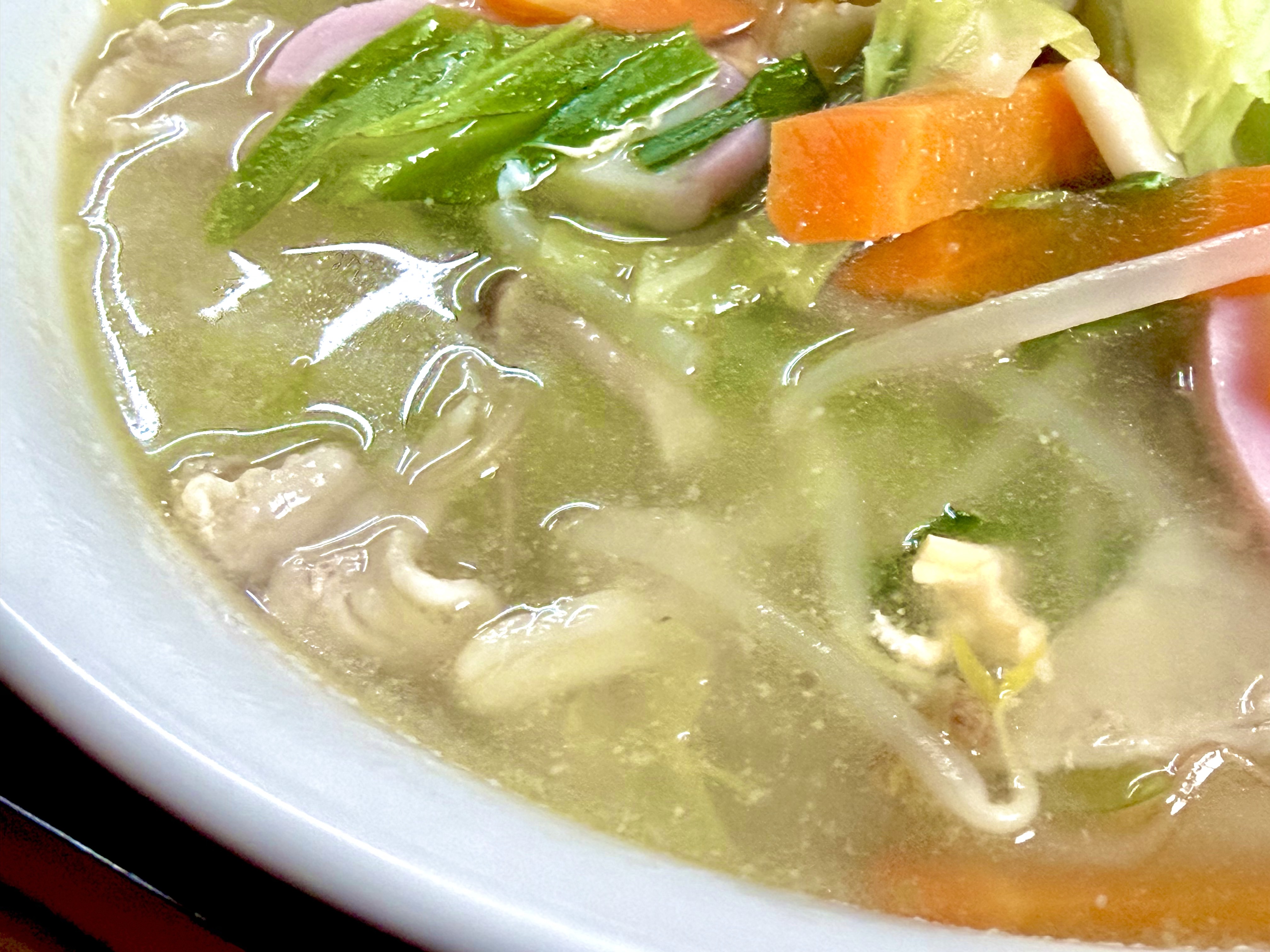 タンメンスープ