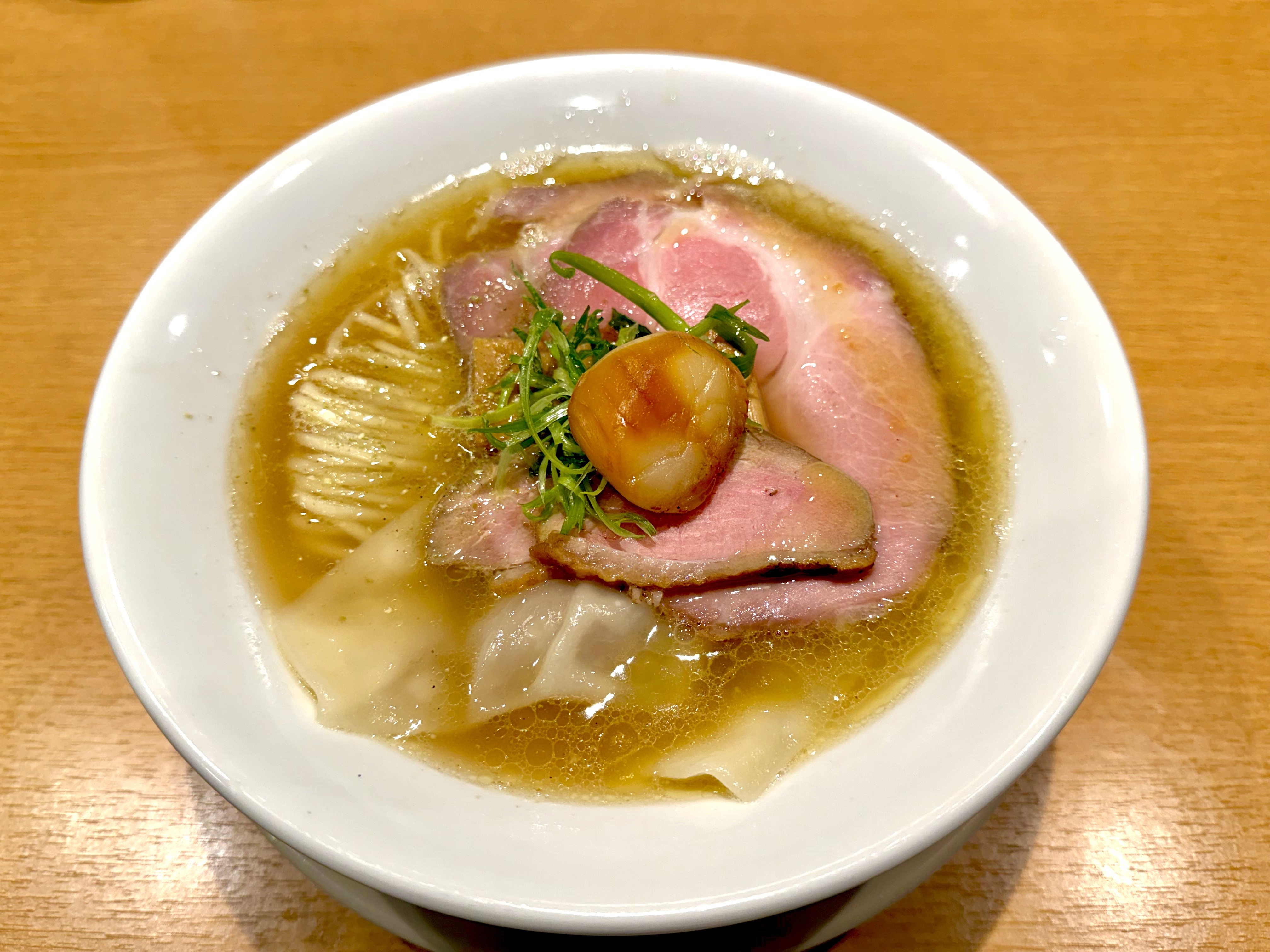 特上 帆立と山椒の中華そば