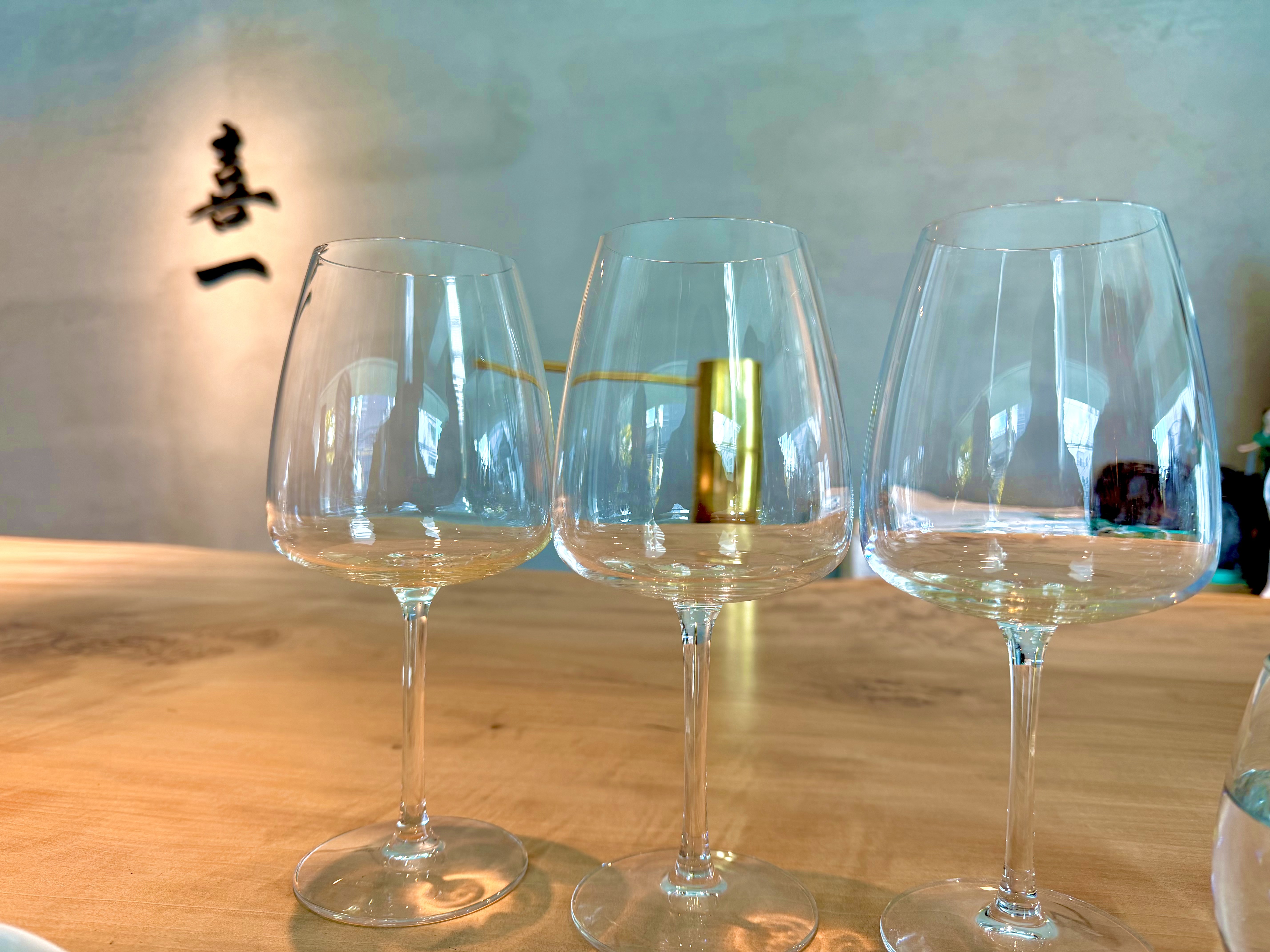 昆布出汁の飲み比べ