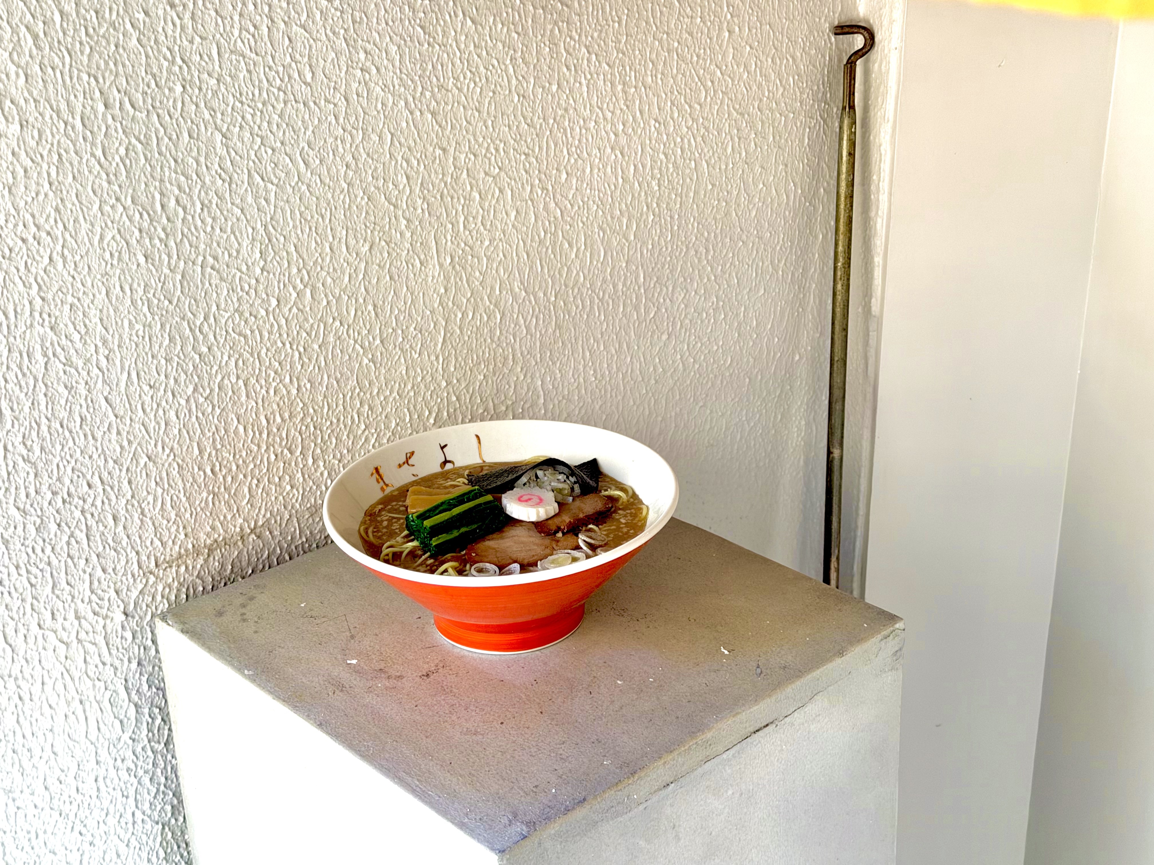 店頭の食品サンプル