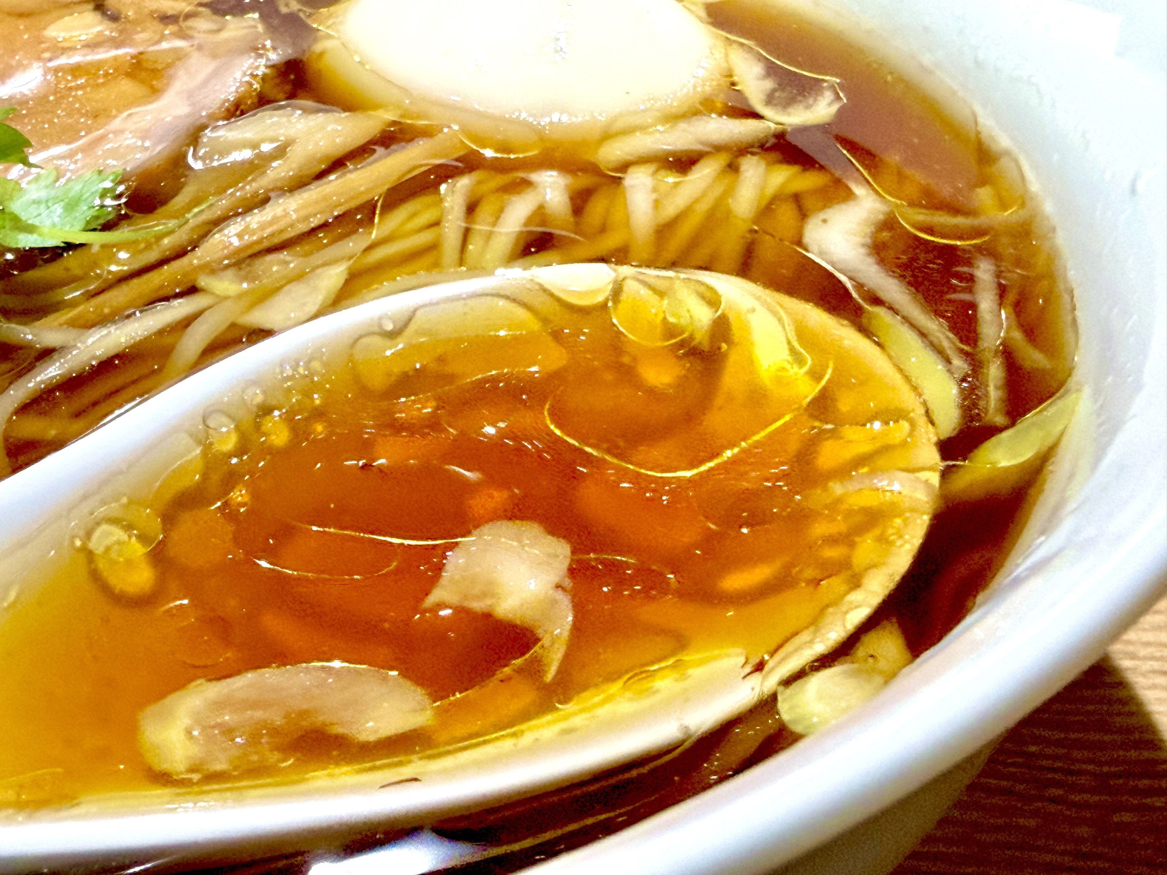 洗練された水鶏スープ