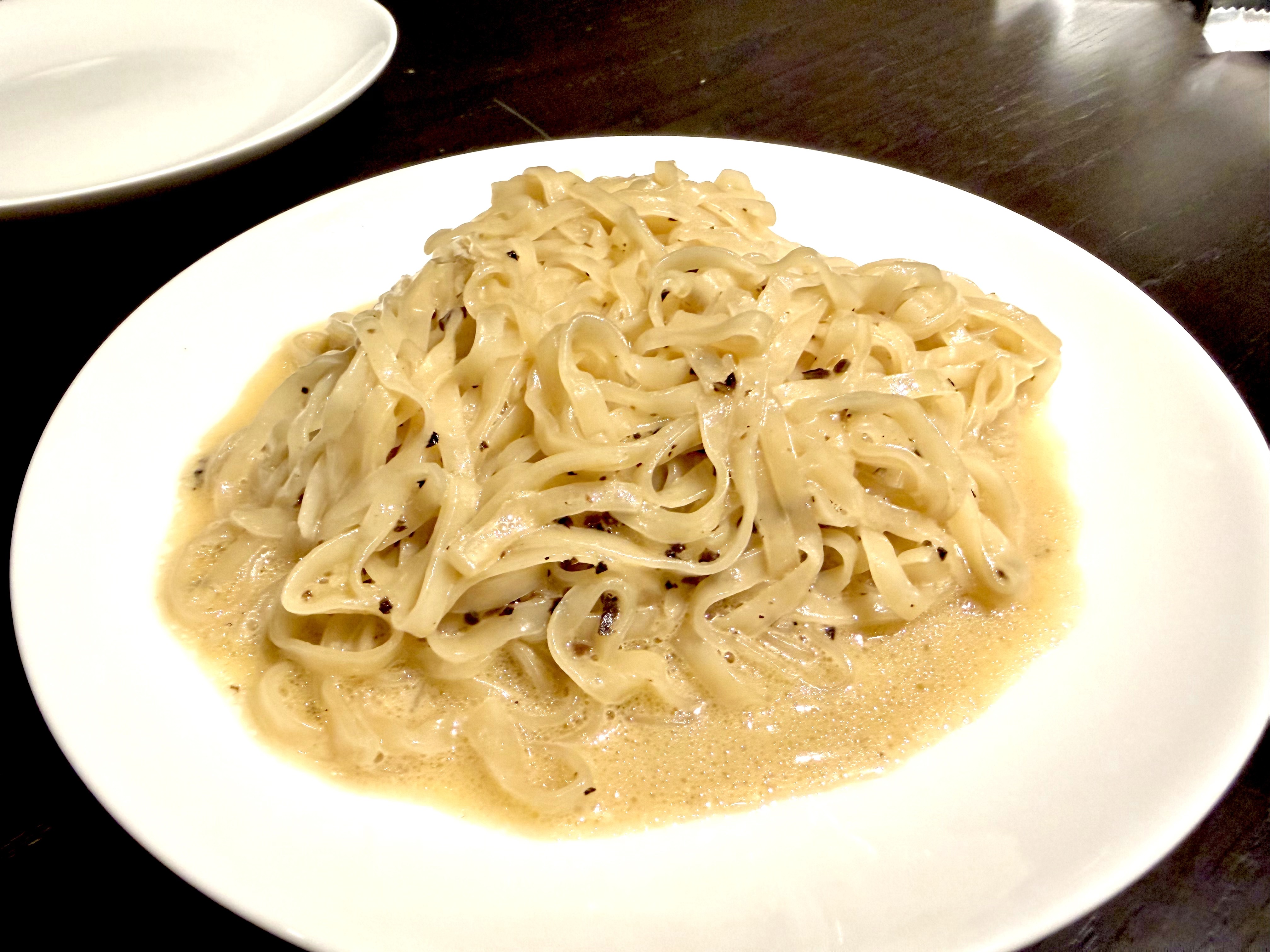 トリュフ香るクリーム和え玉