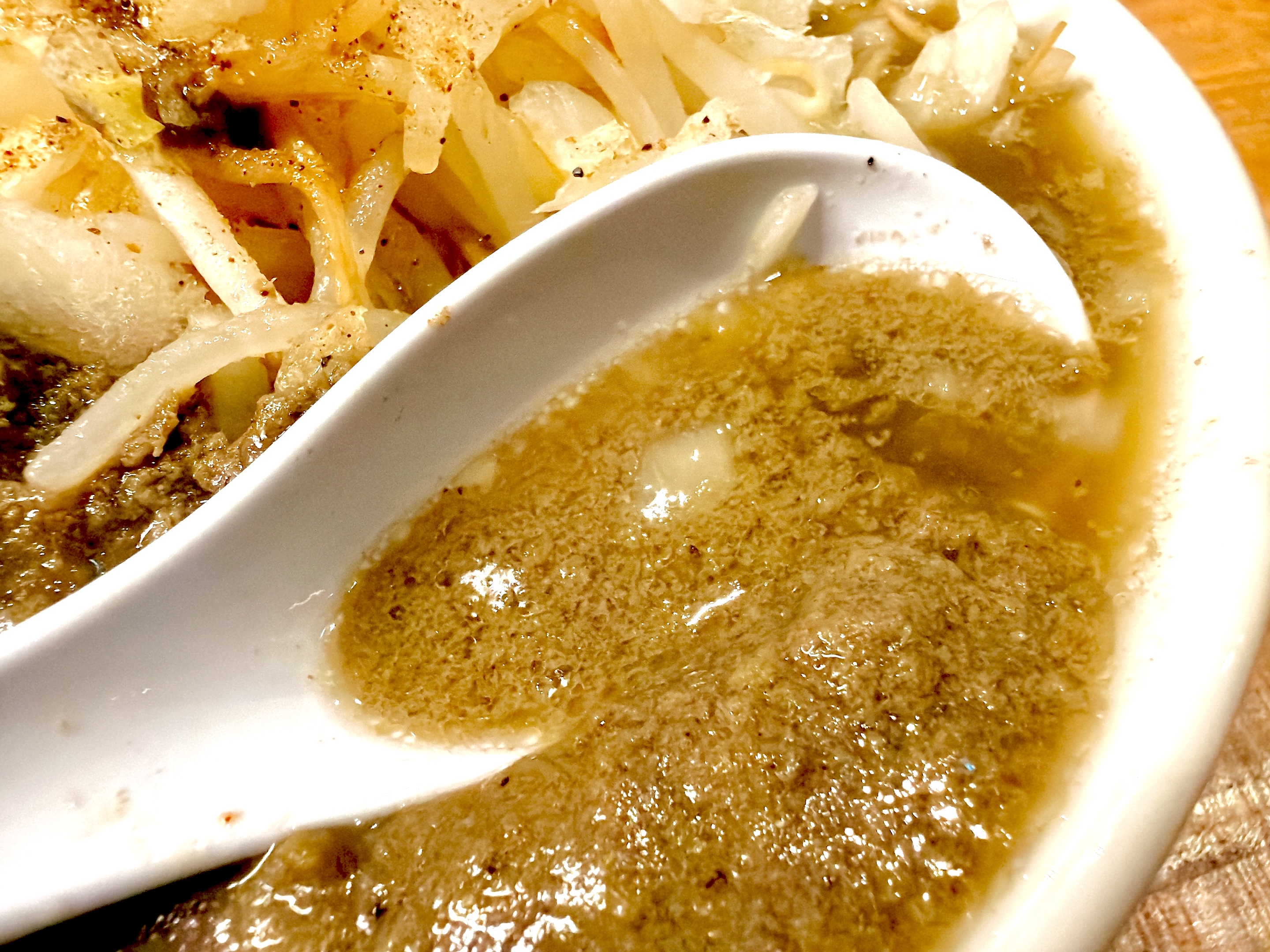 煮干しのスープ