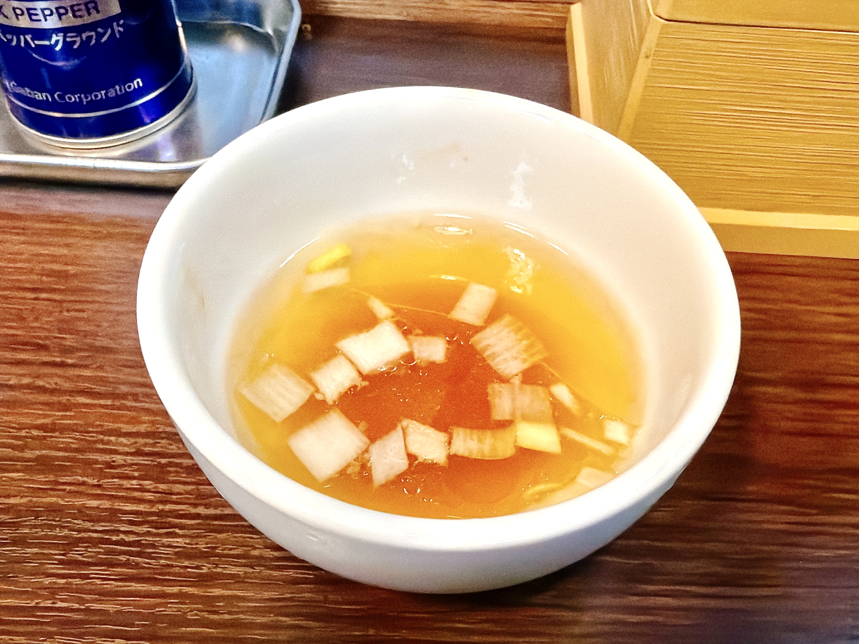 口直しのスープ