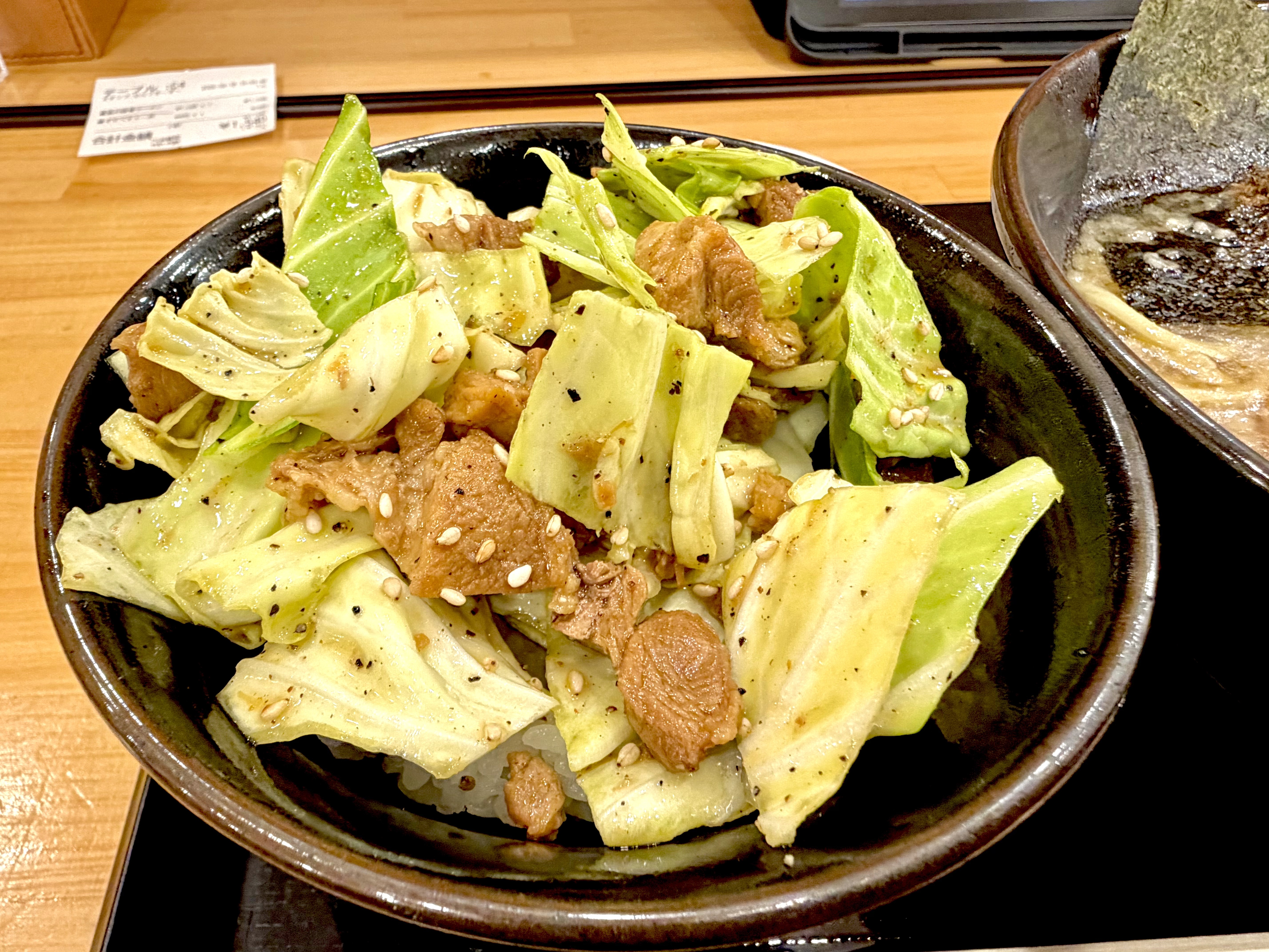 キャベチャー丼