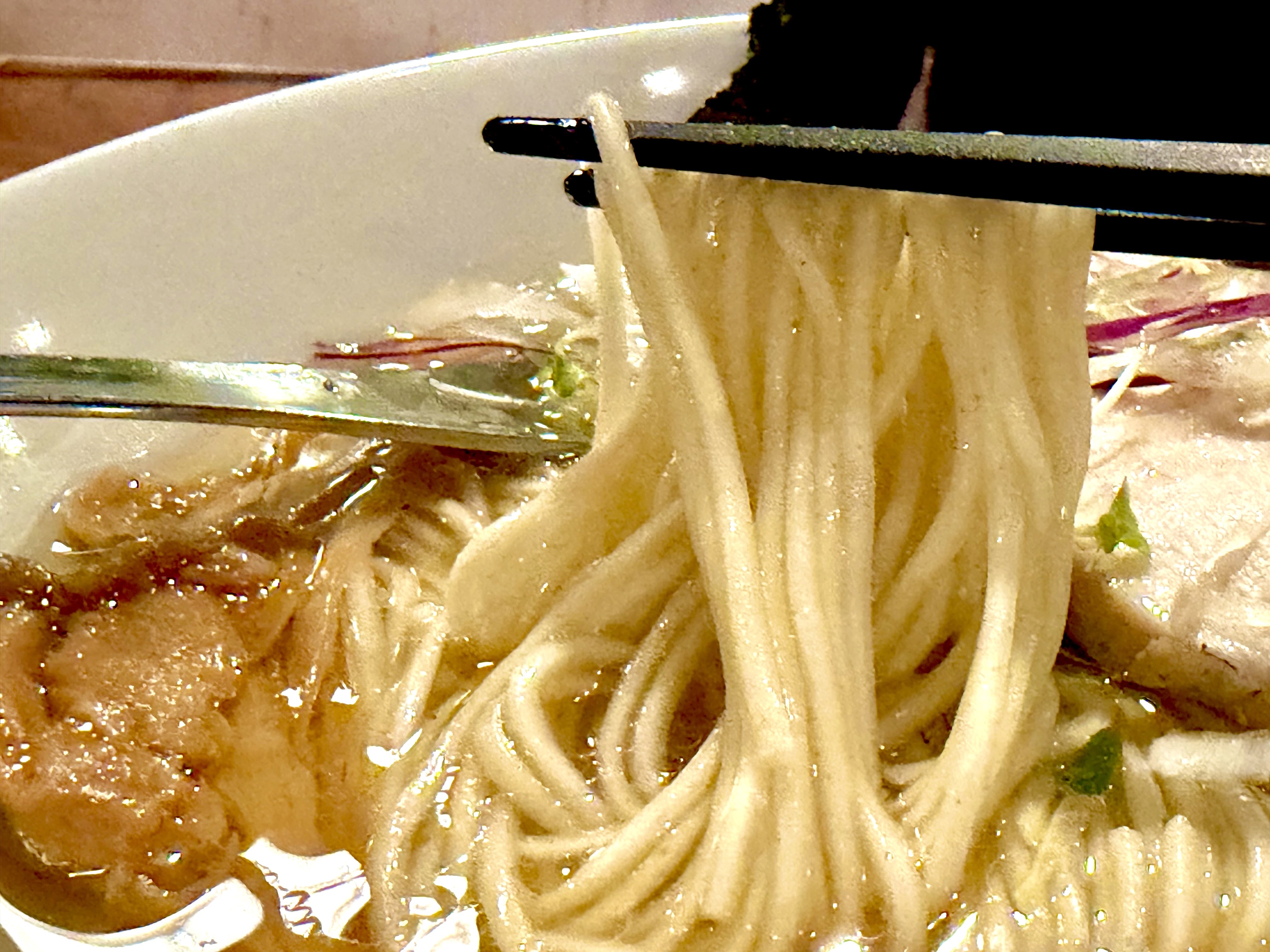 中細ストレート麺