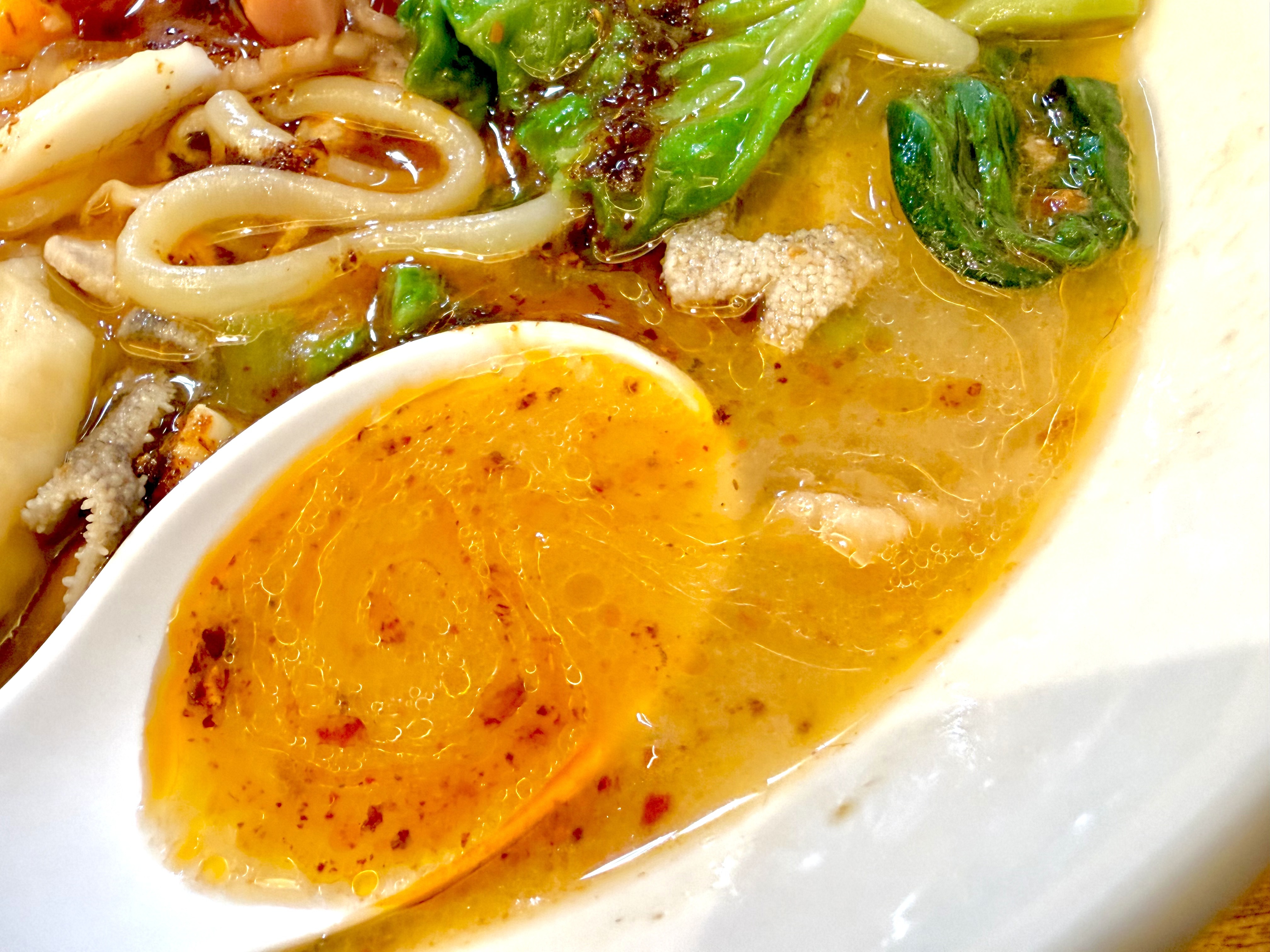 海老と山椒香るスープ