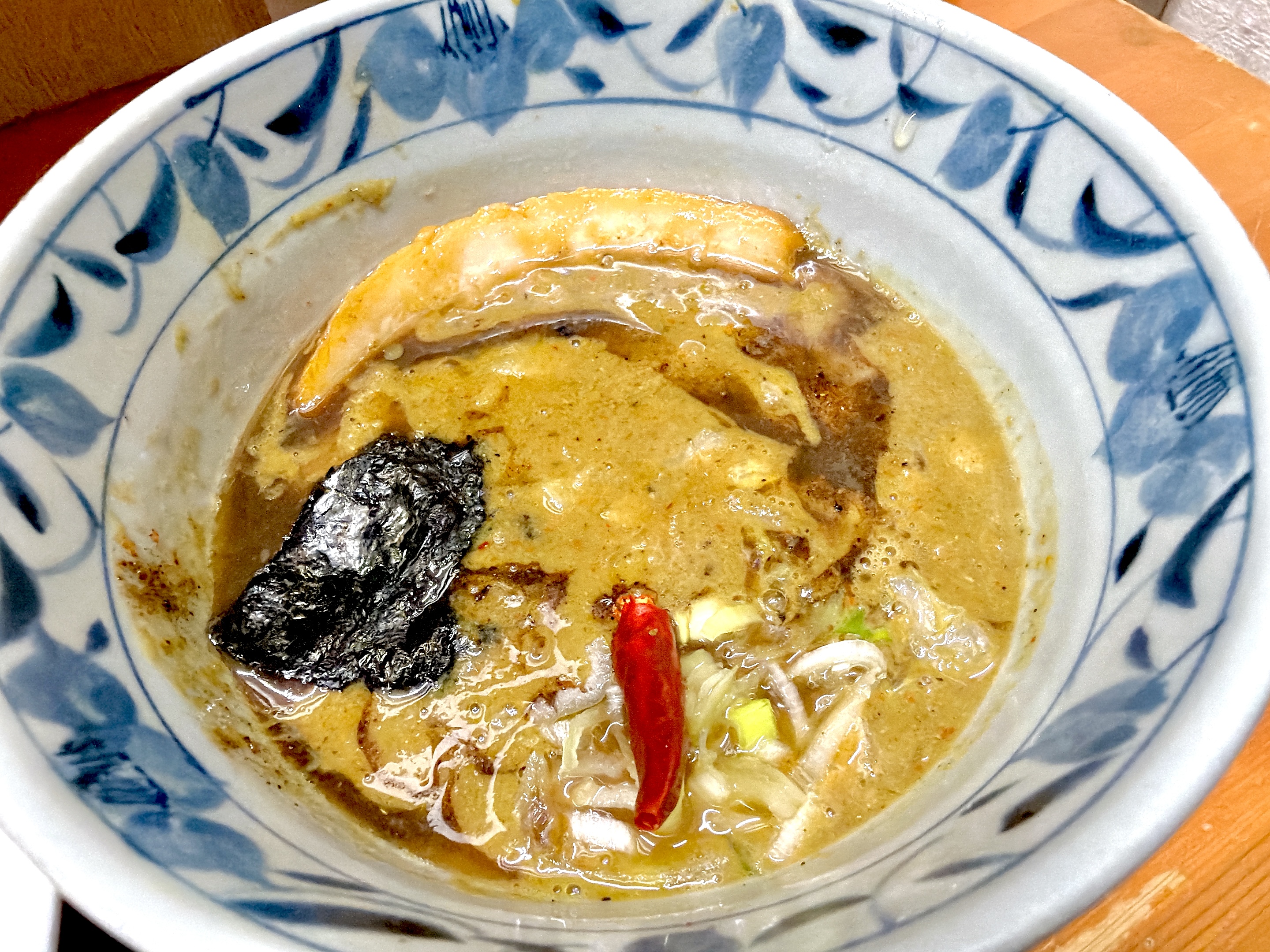 ジワジワ辛くなる旨辛カレーつけ汁