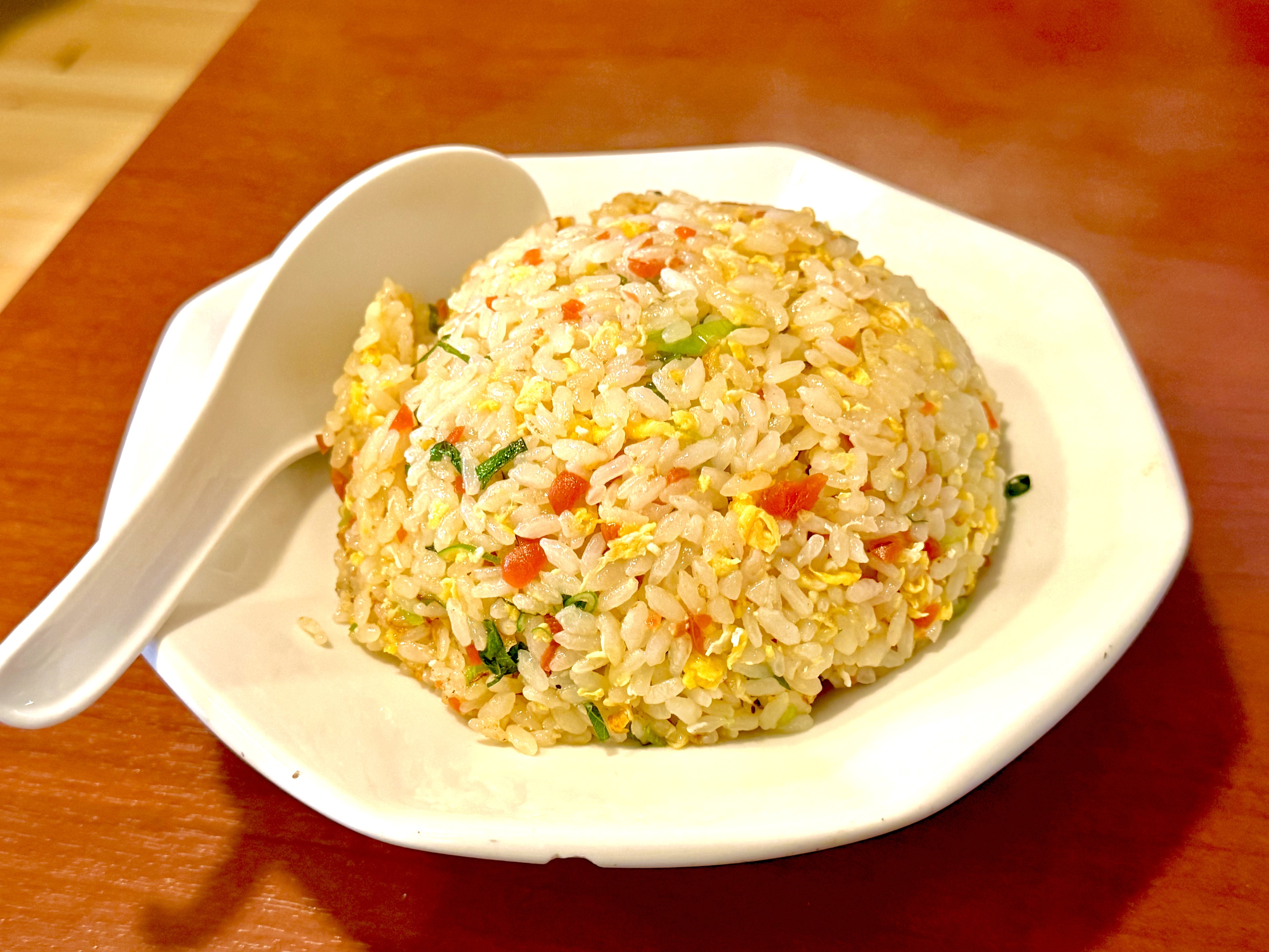 美味しそうな梅チャーハン