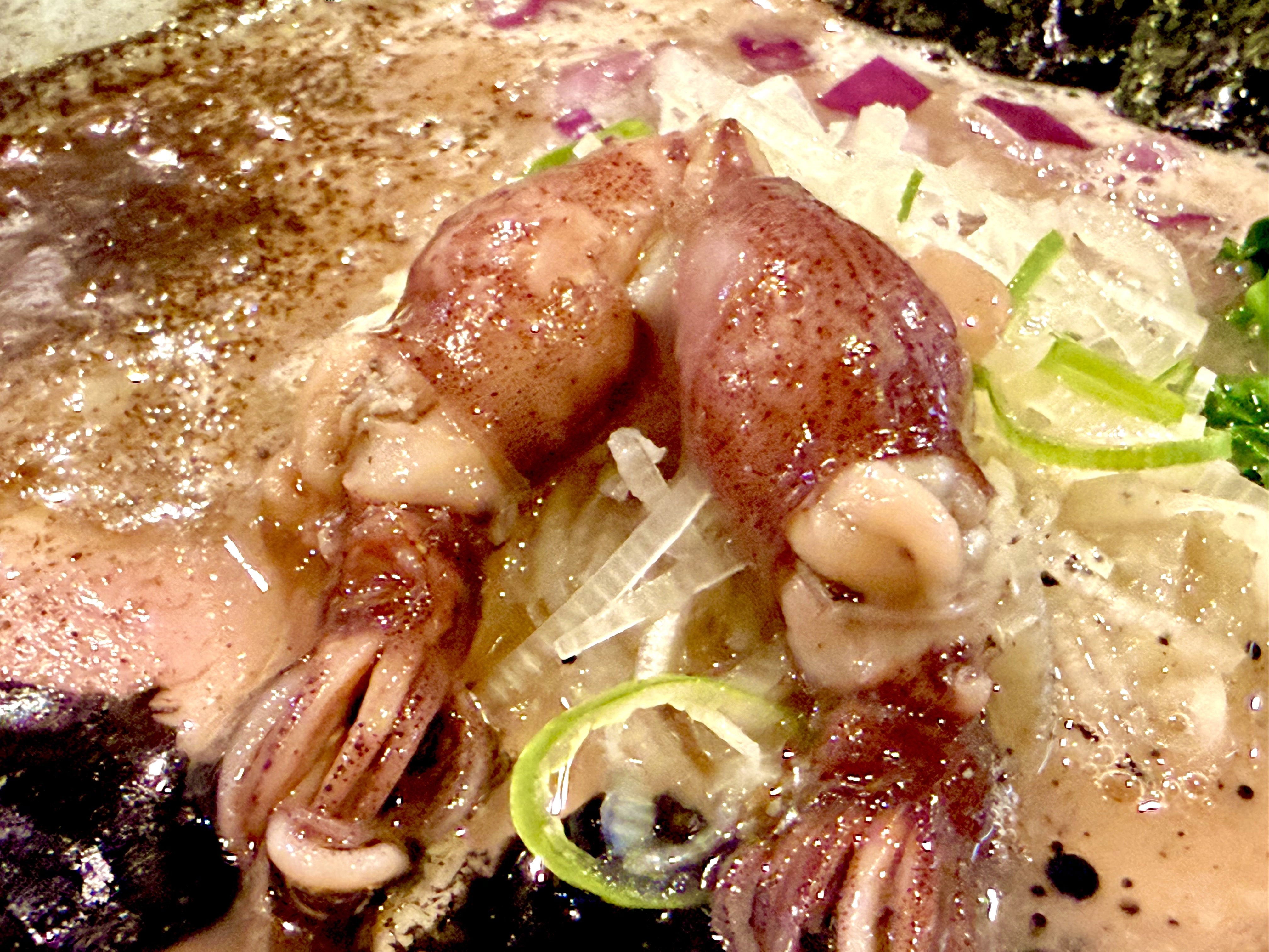 ホタルイカのコンフィ