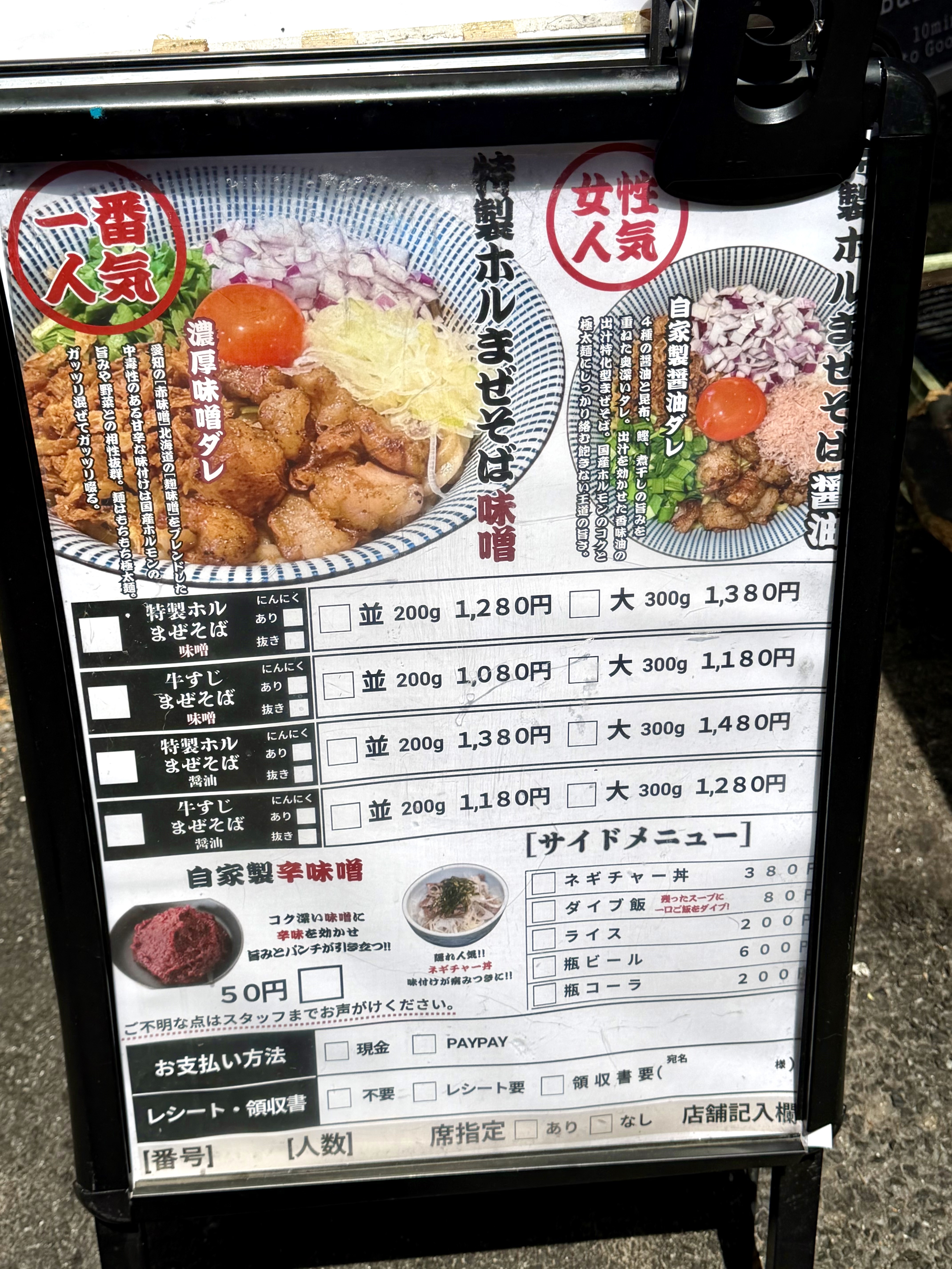 店頭看板